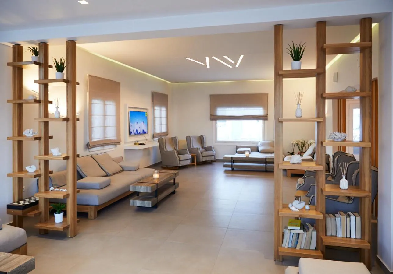 Lobby or reception in Aeolos Resort