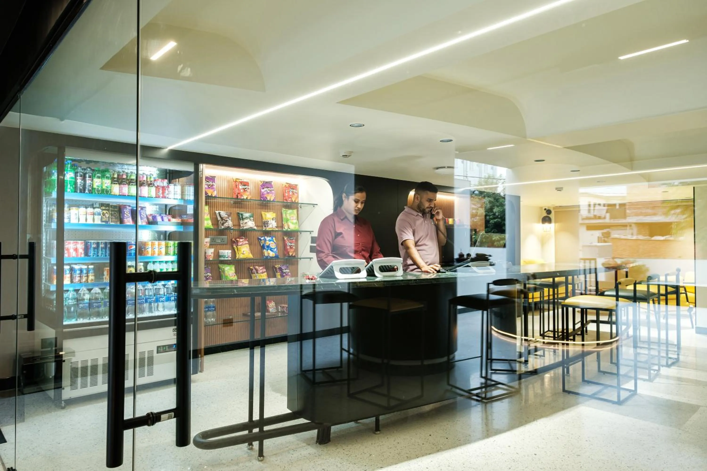 Lobby or reception in Indie Stays Jaipur