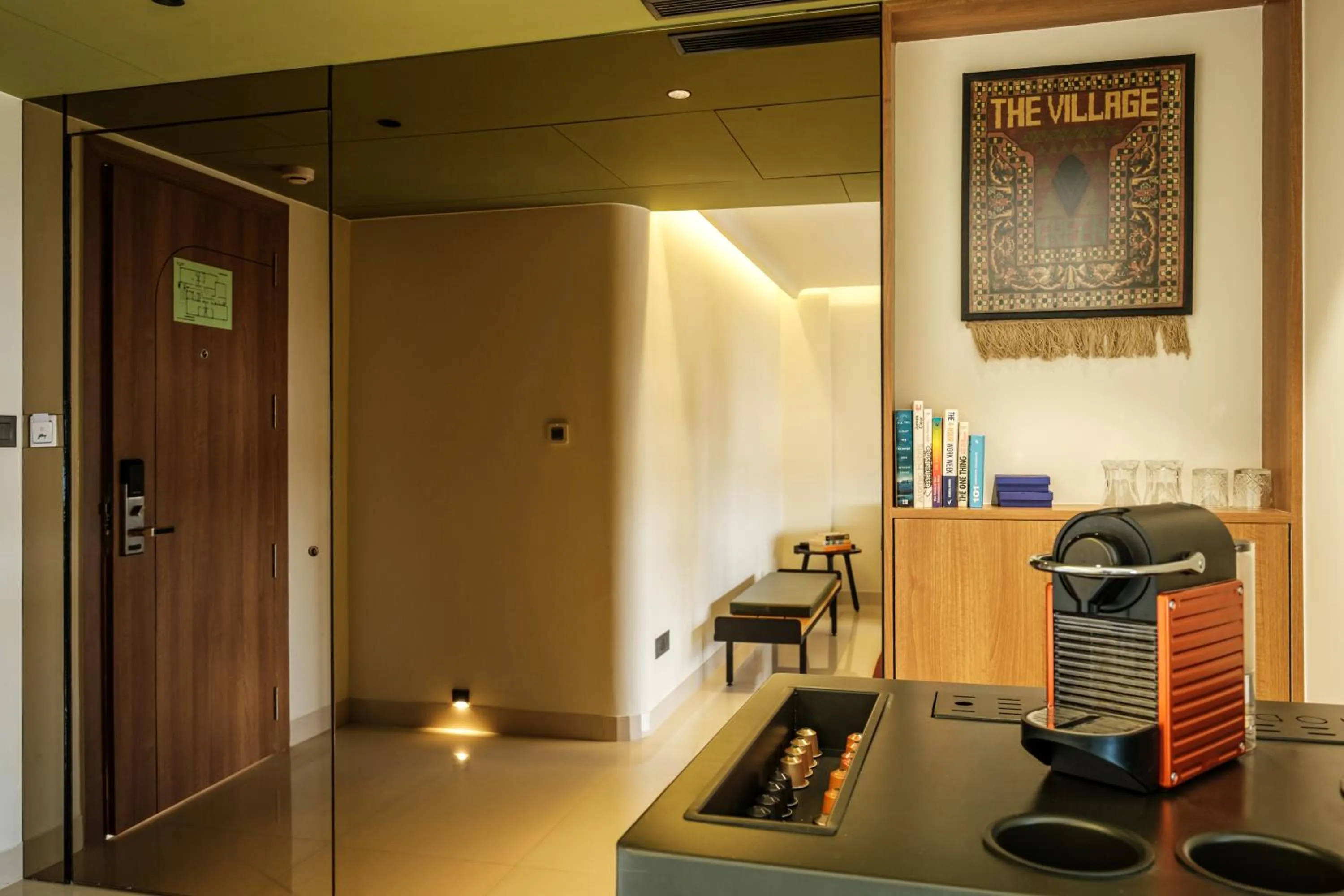 Kitchen or kitchenette in Indie Stays Jaipur