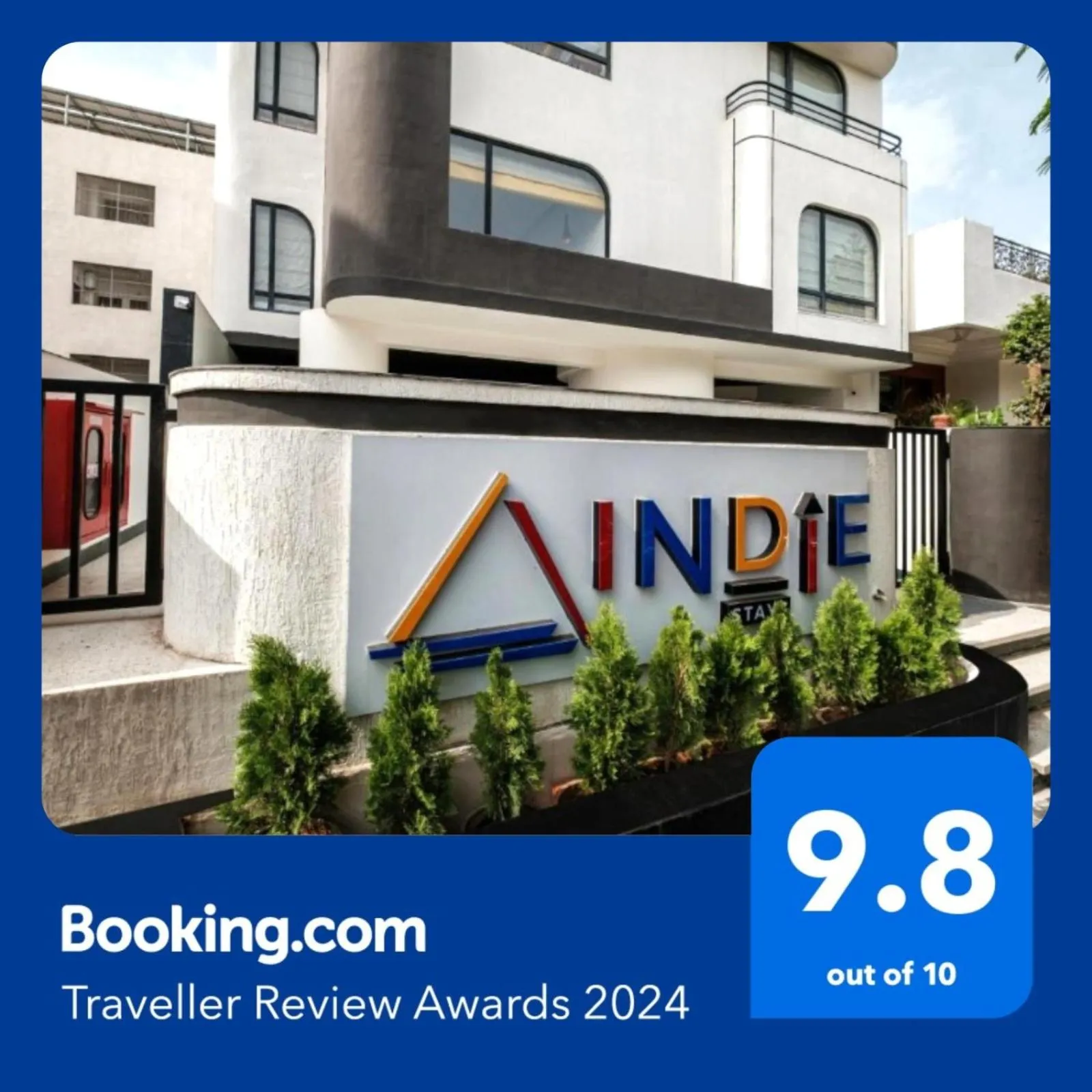 Property building in Indie Stays Jaipur