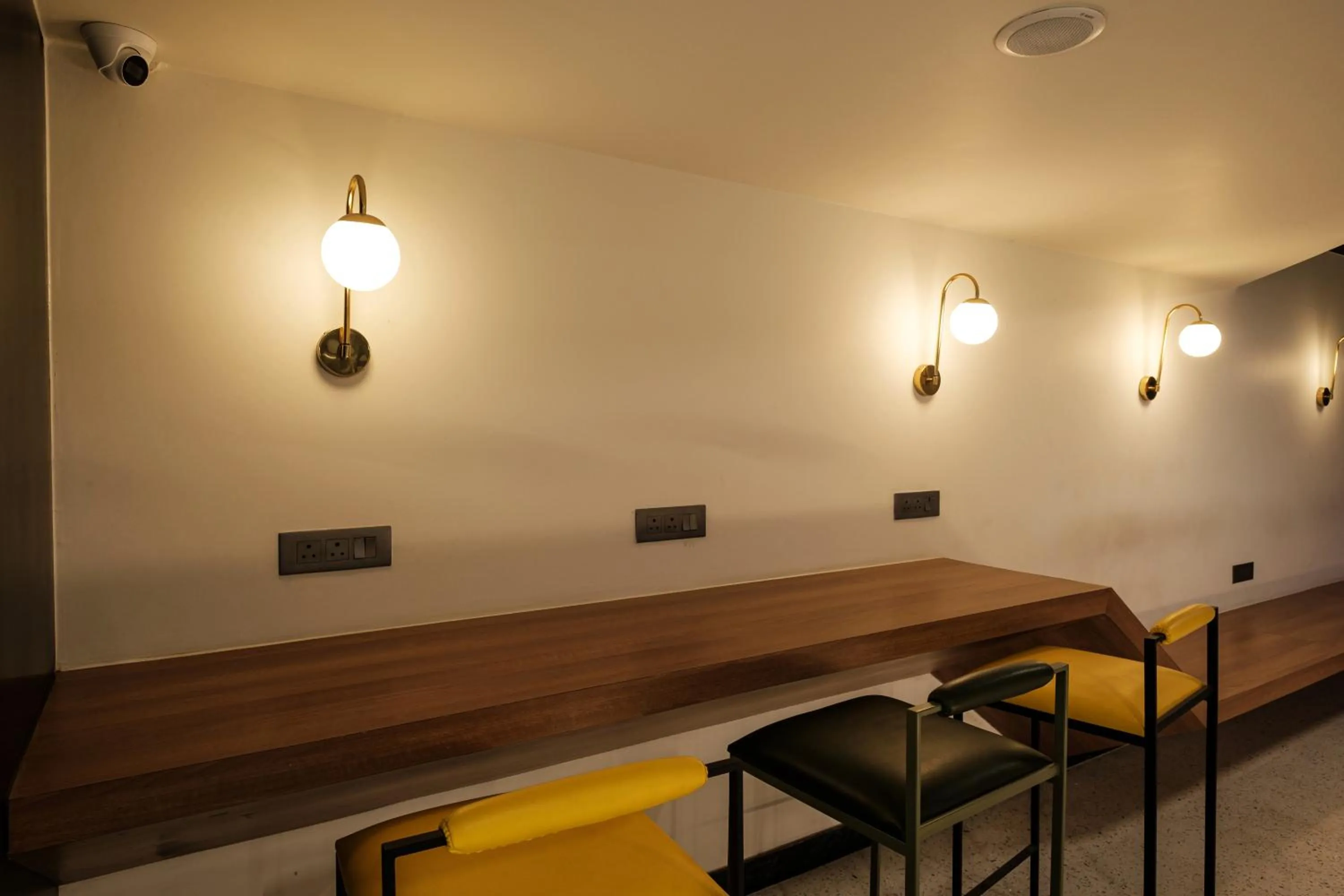 Seating area in Indie Stays Jaipur