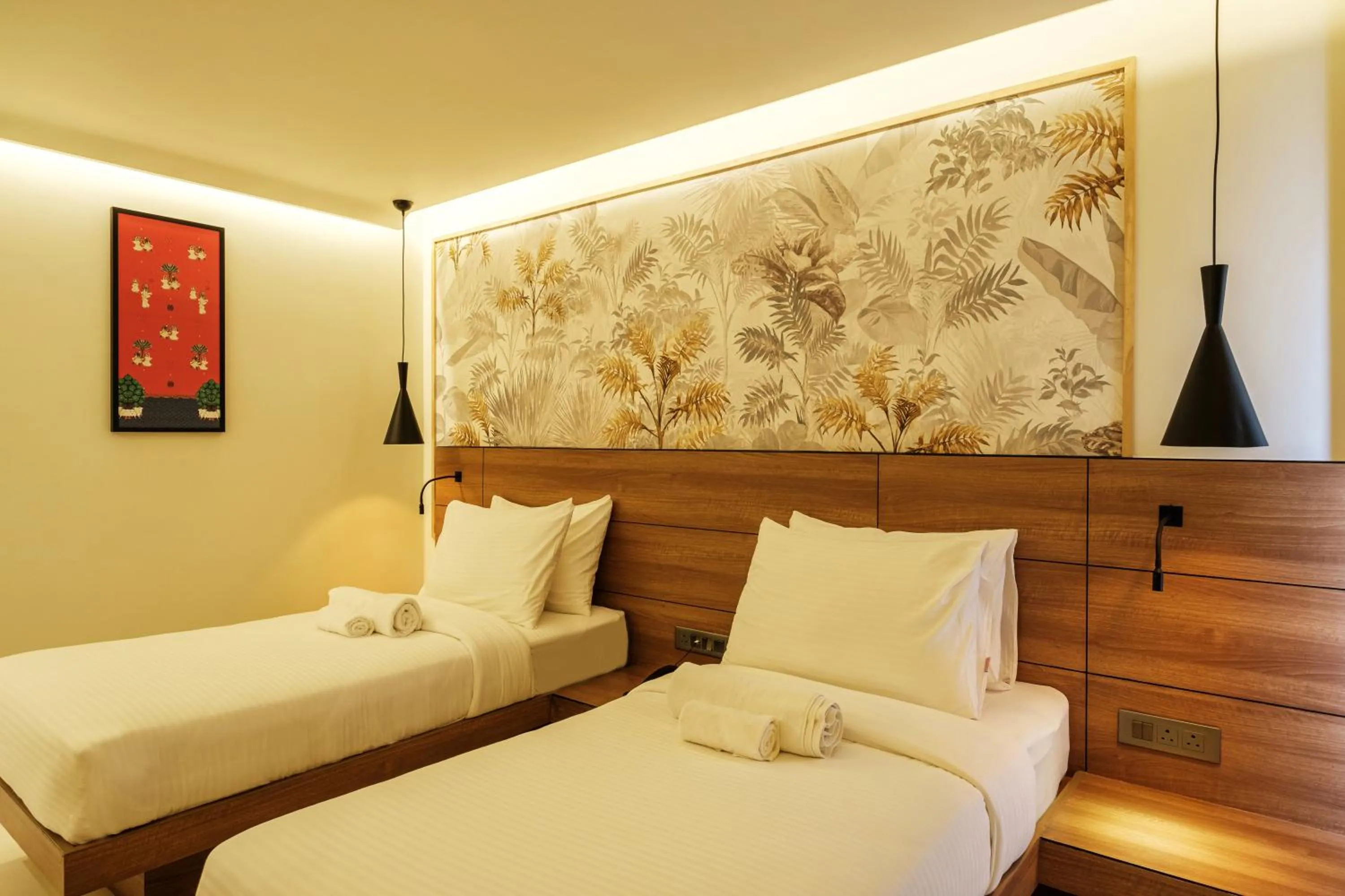 Bed in Indie Stays Jaipur