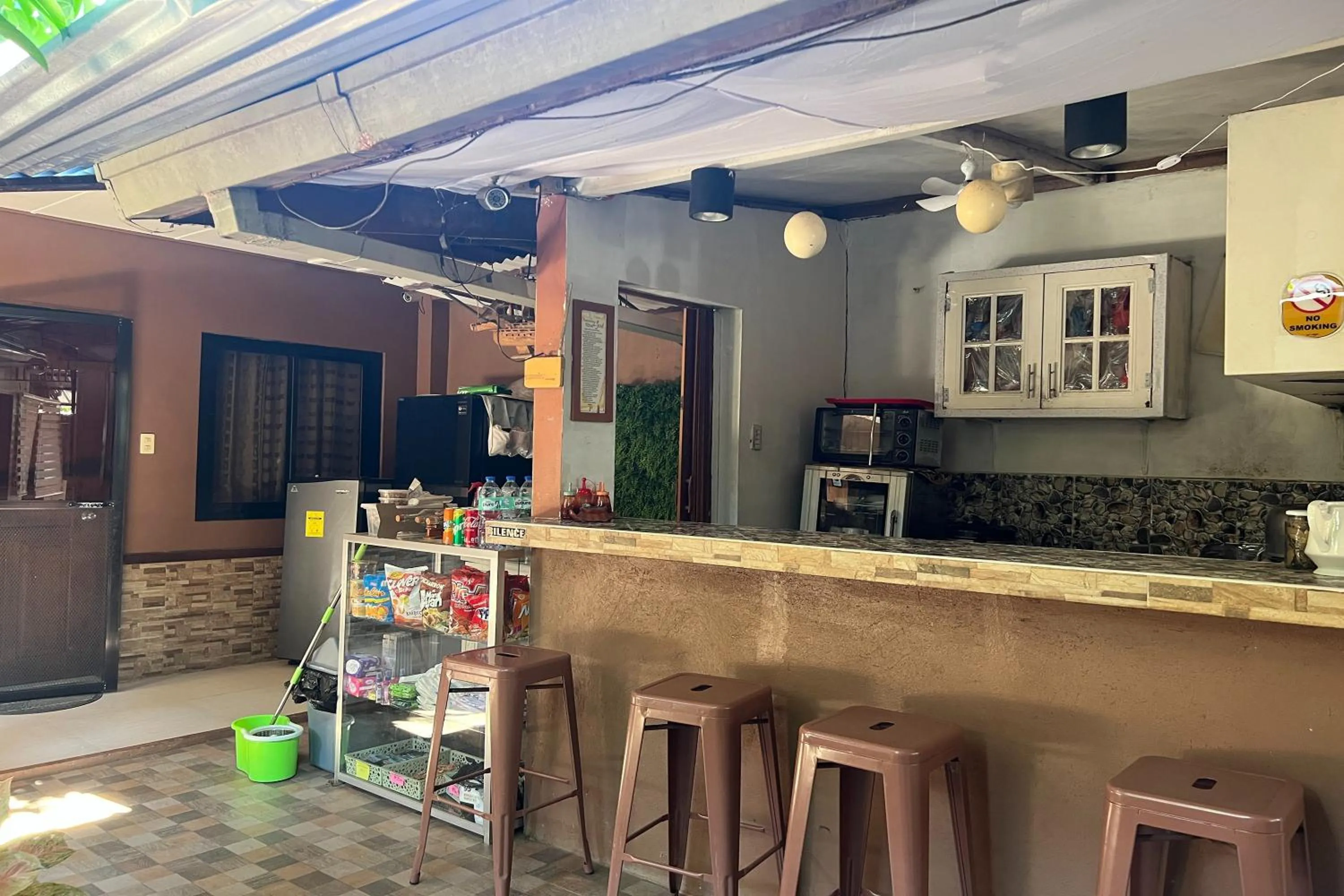 Dining area in Tenzai Homestay