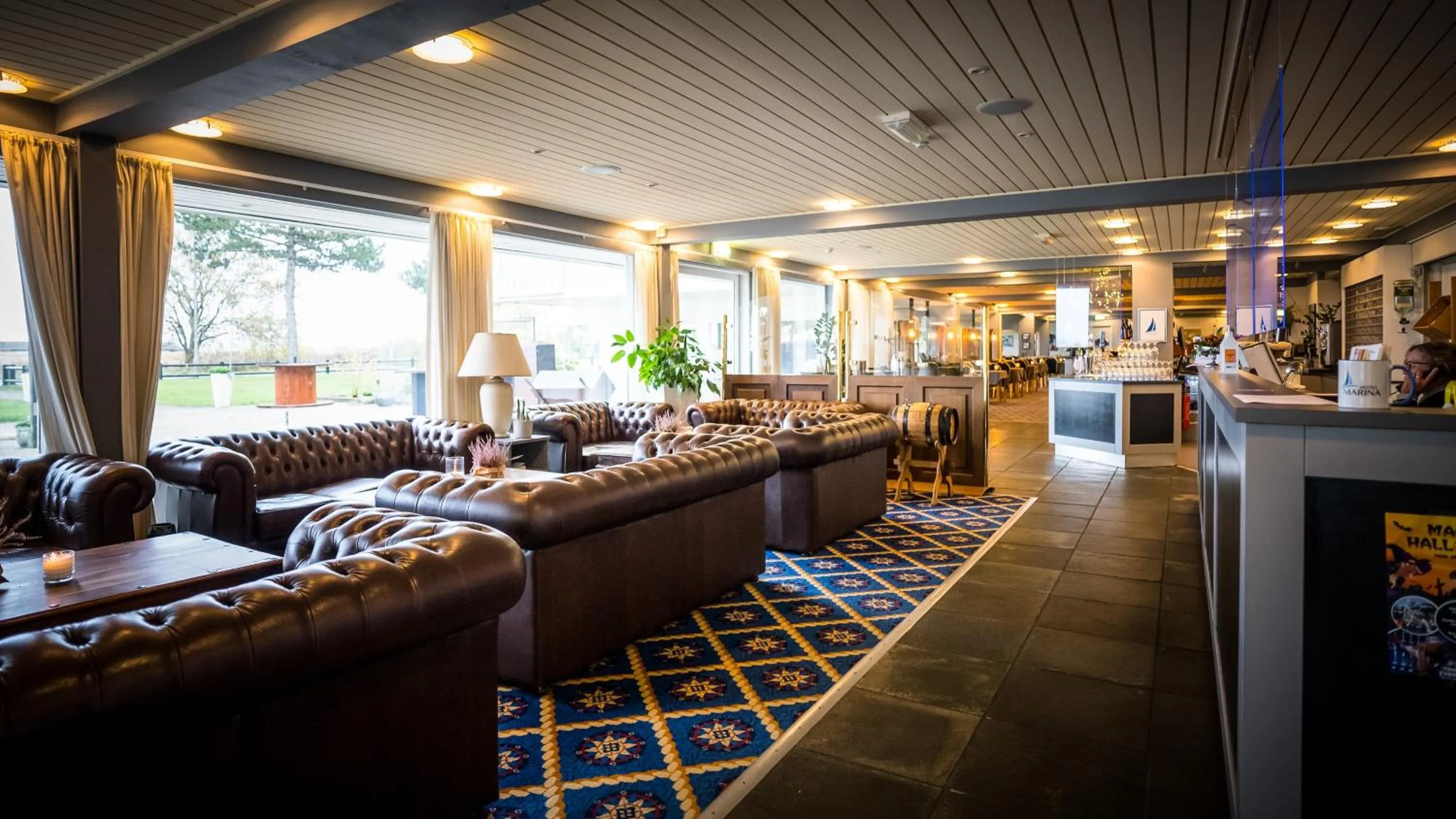 Seating area in Hotel/ Apartments Marina