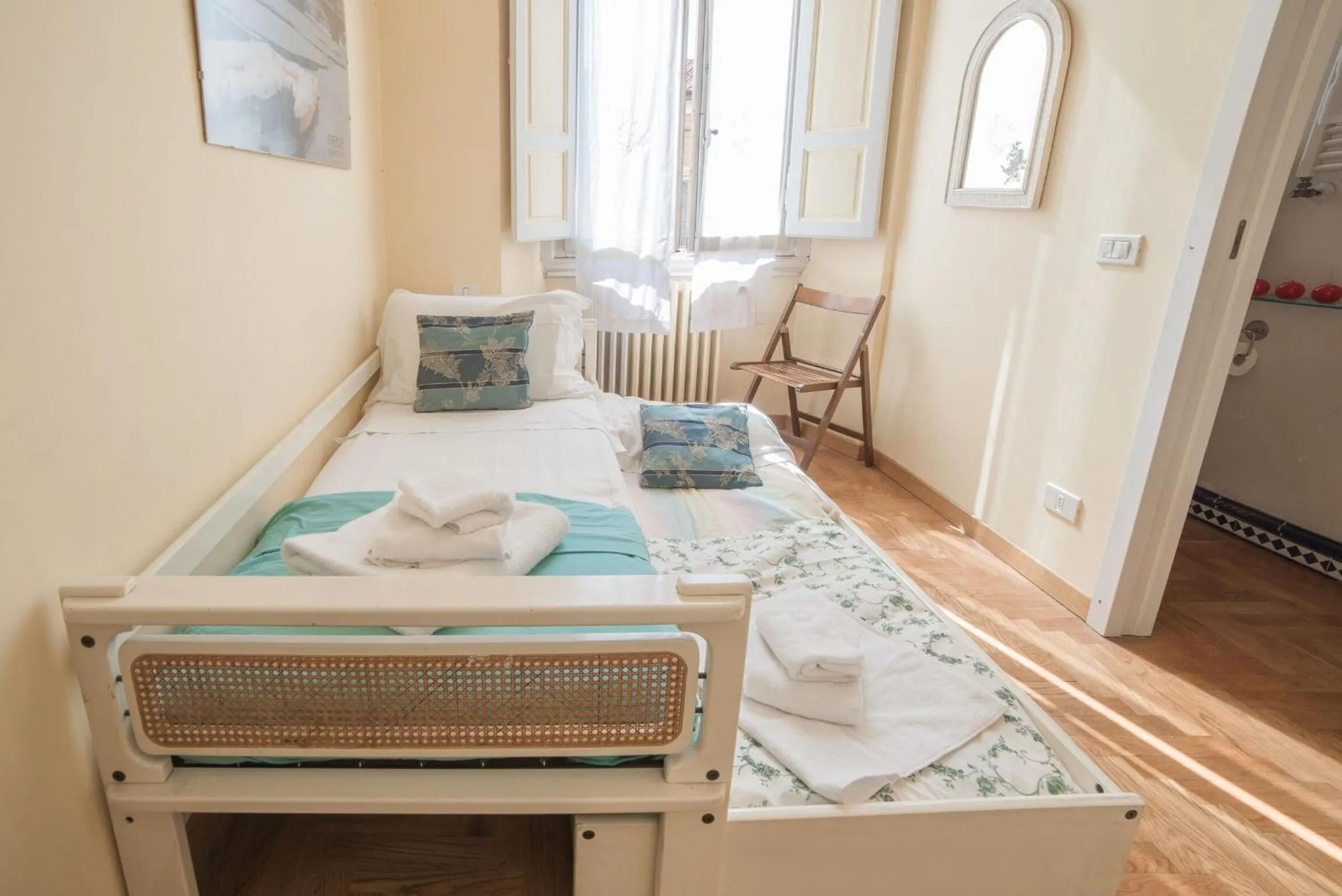 Bed in Italian Experience-Duomo Suite