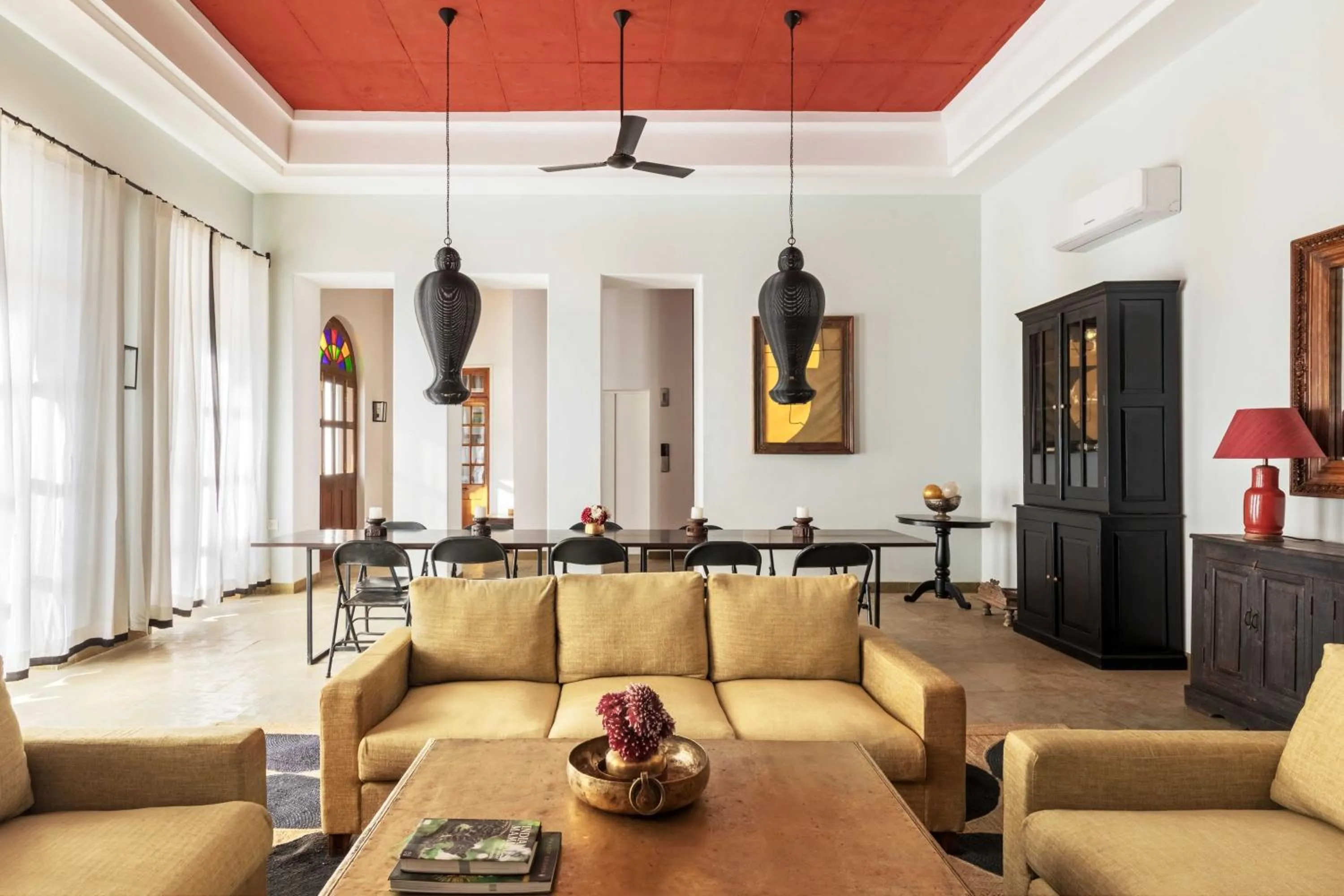 Living room in DanCenter by CheckIn House of Jasol Jaipur