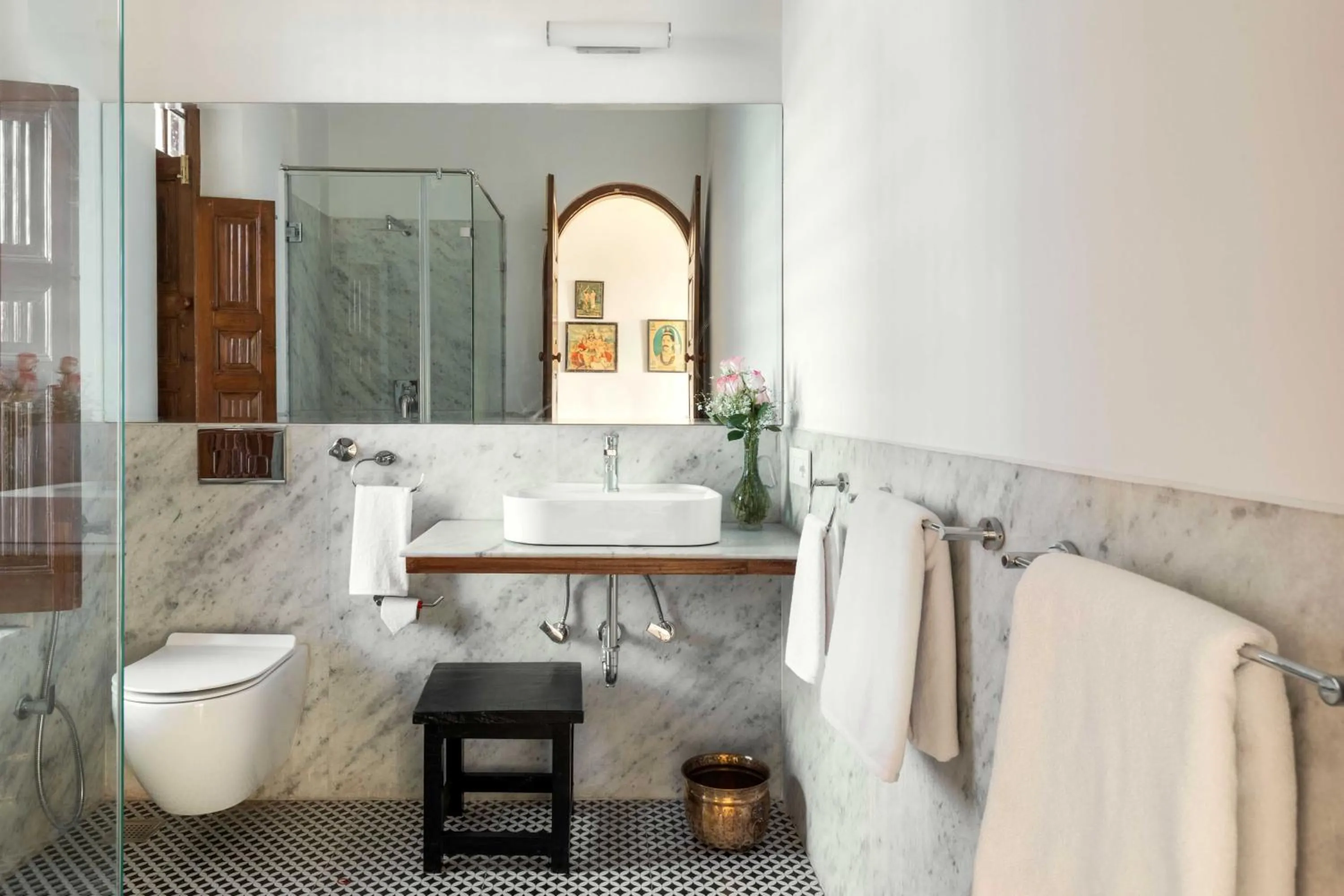 Bathroom in DanCenter by CheckIn House of Jasol Jaipur
