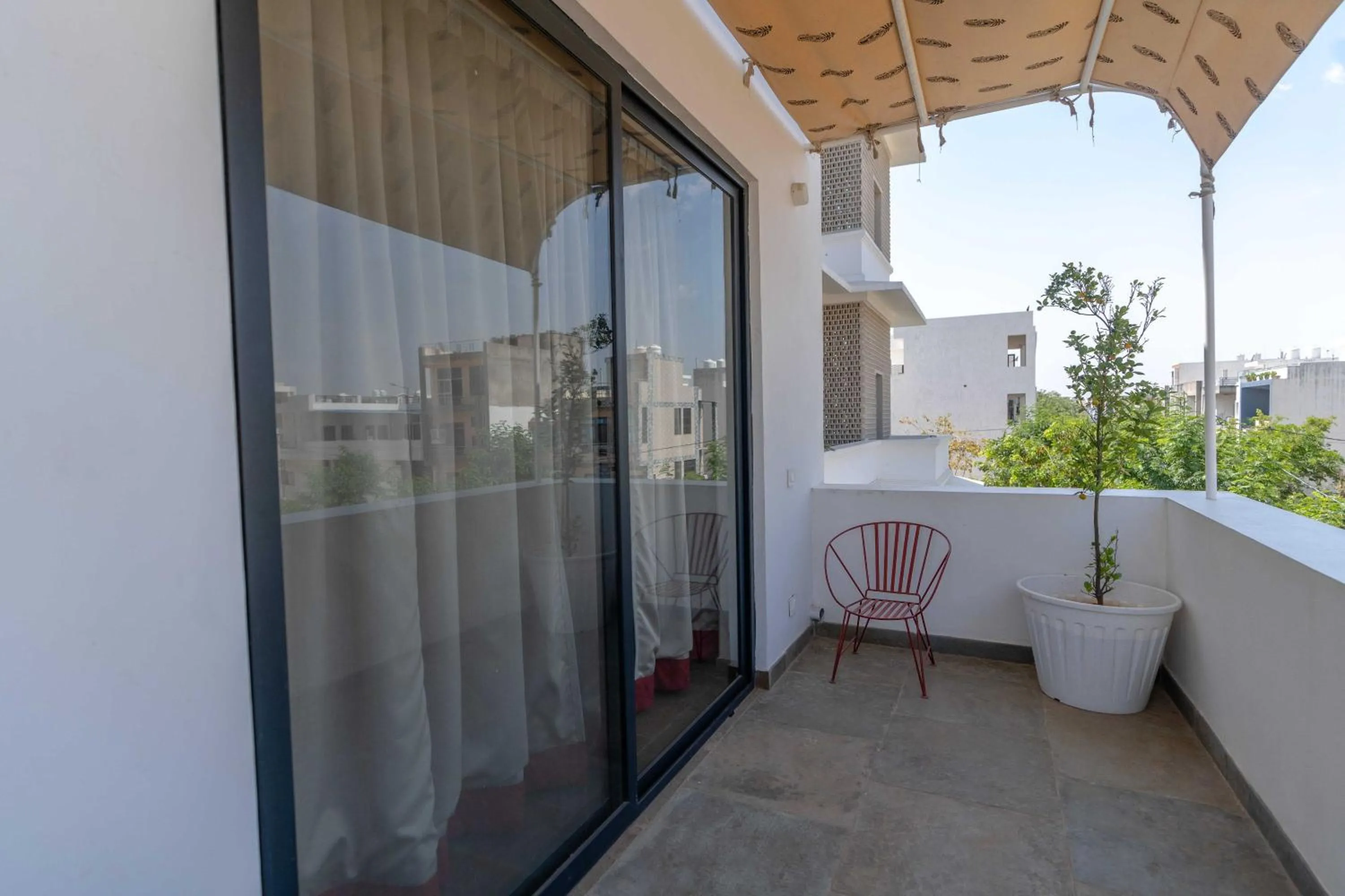 Facade/entrance in DanCenter by CheckIn House of Jasol Jaipur