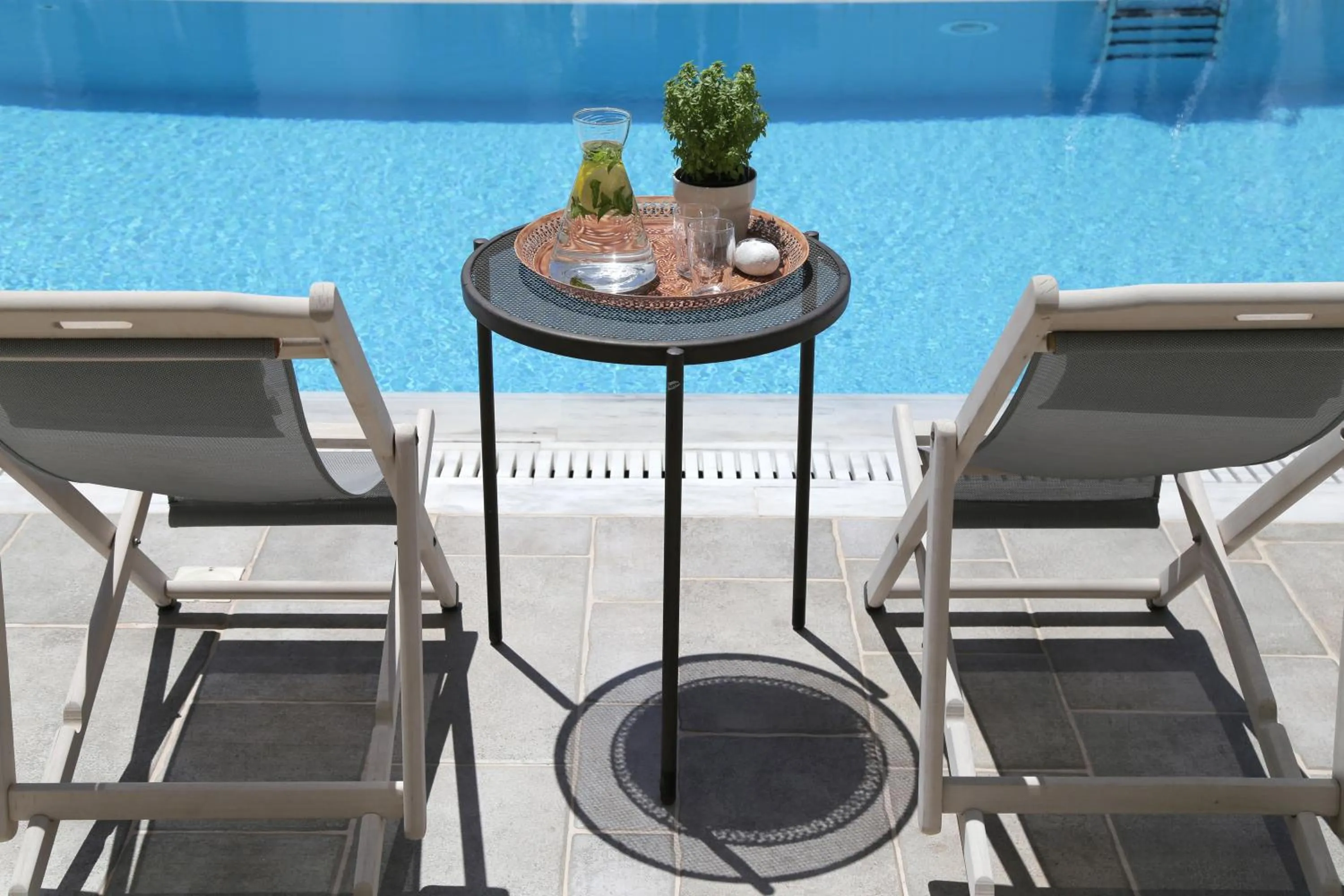 Swimming pool in Skopelos Village Hotel