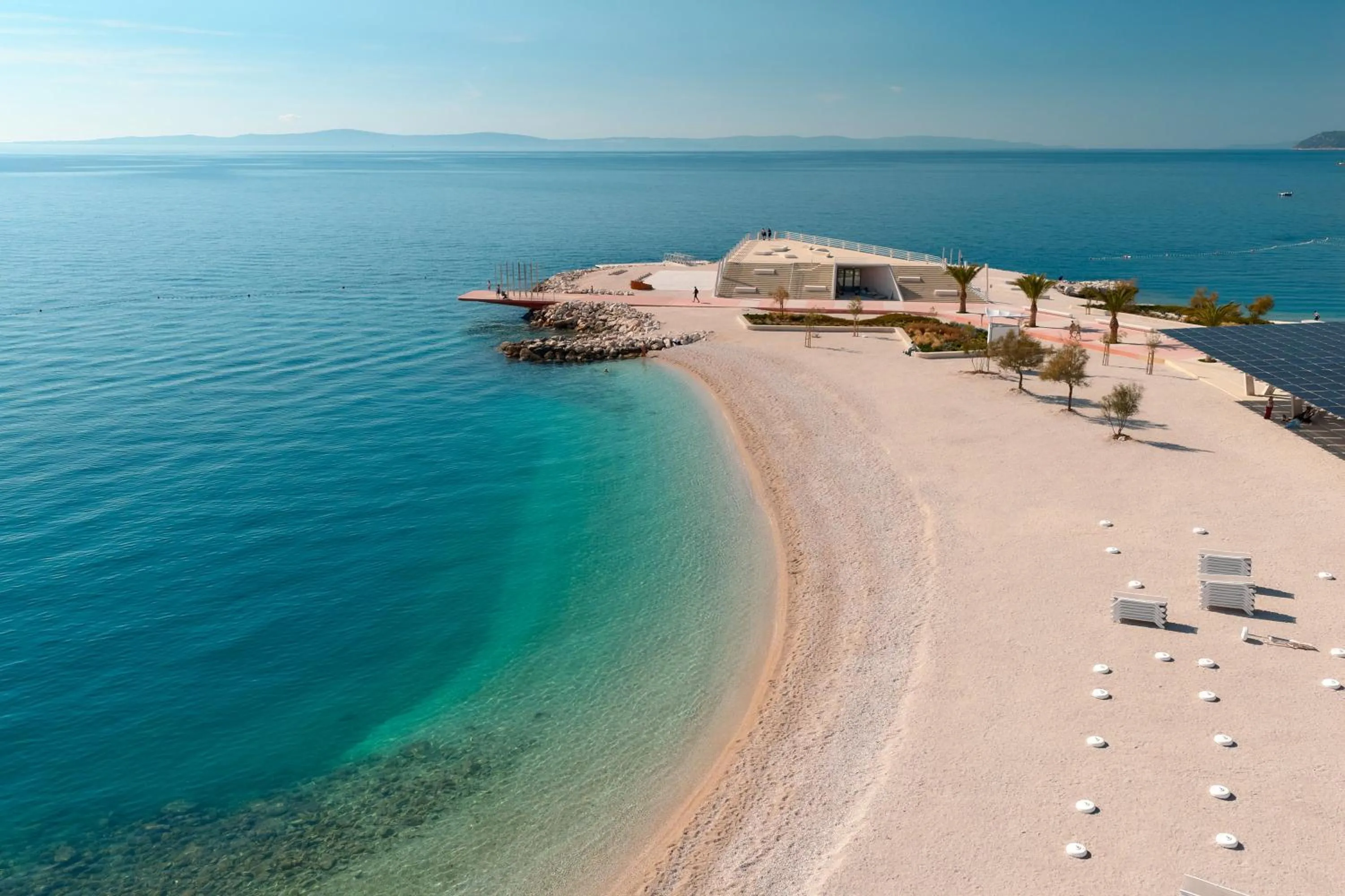 Beach in Sun Spalato Adris