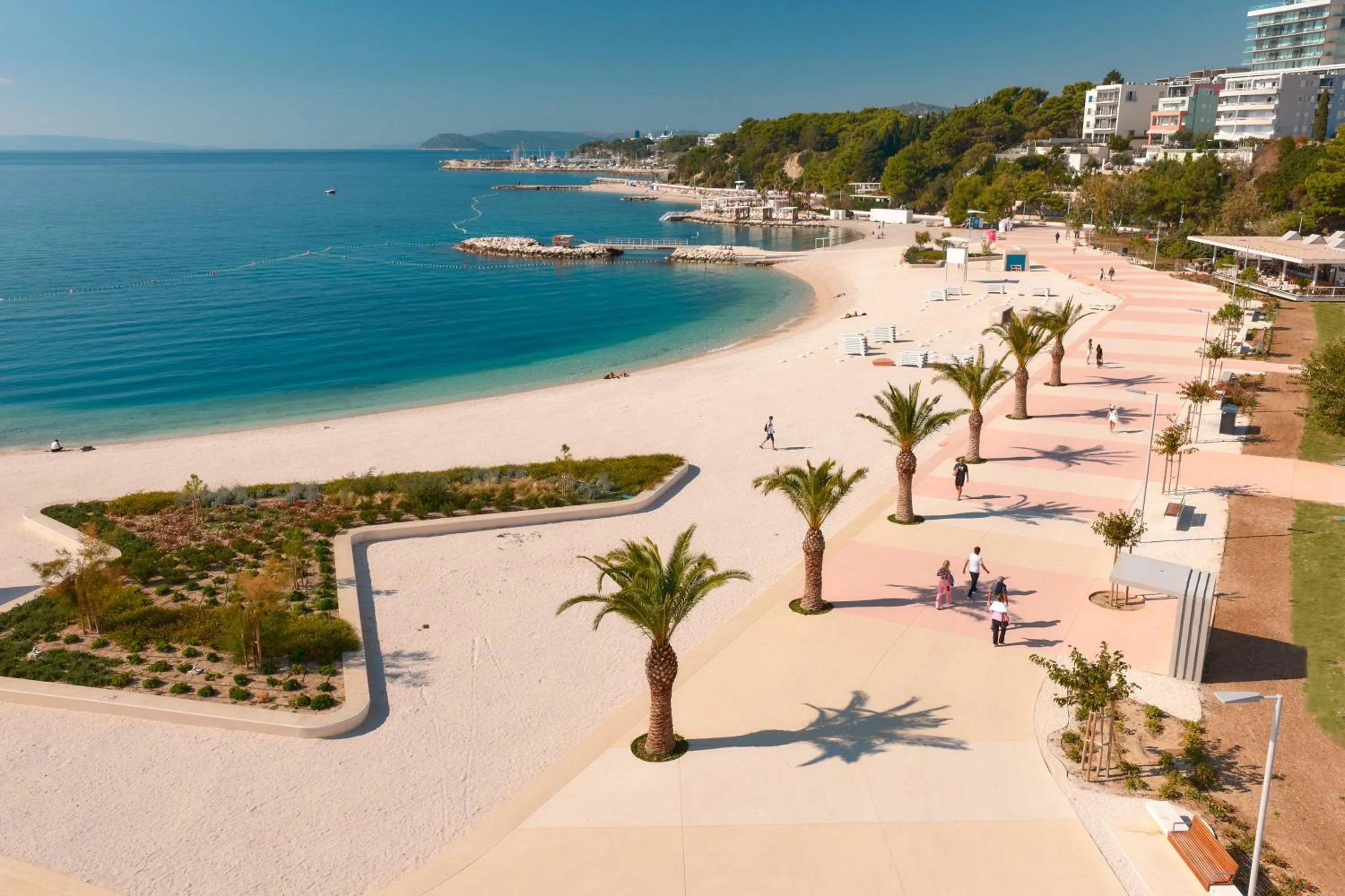 Beach in Sun Spalato Adris