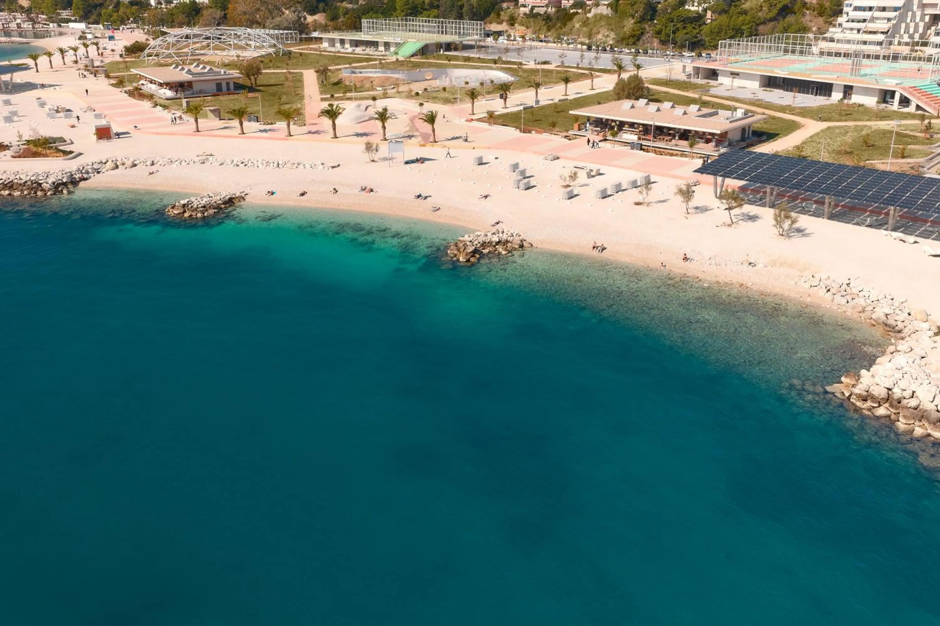 Beach in Sun Spalato Adris