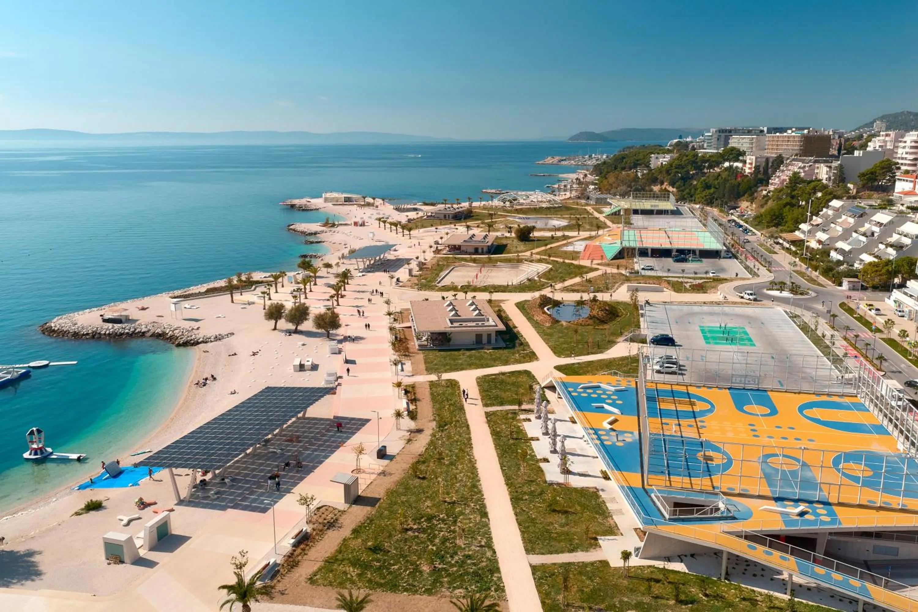 Bird's eye view in Sun Spalato Adris