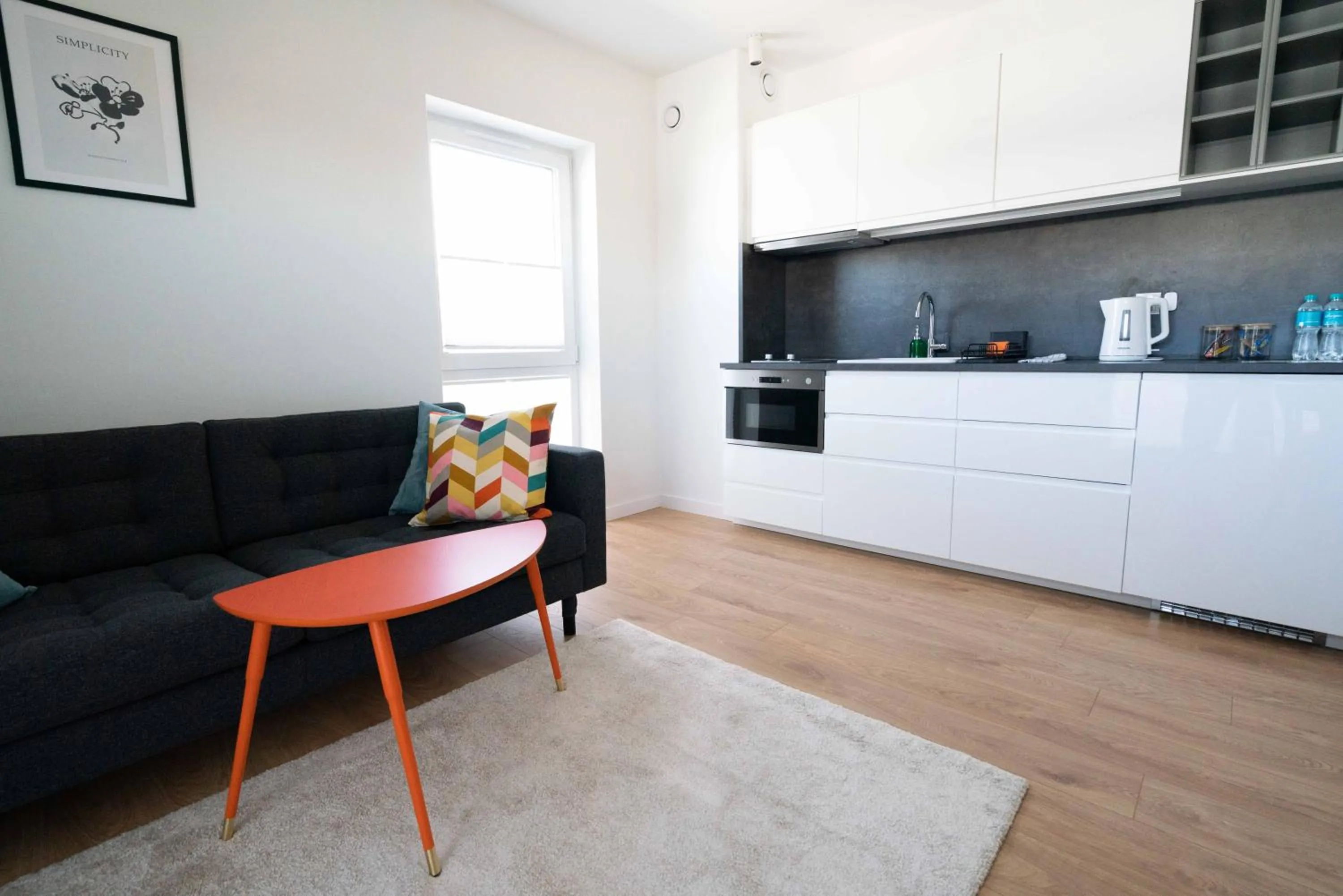 Kitchen or kitchenette in Aparthotel Weissa 7