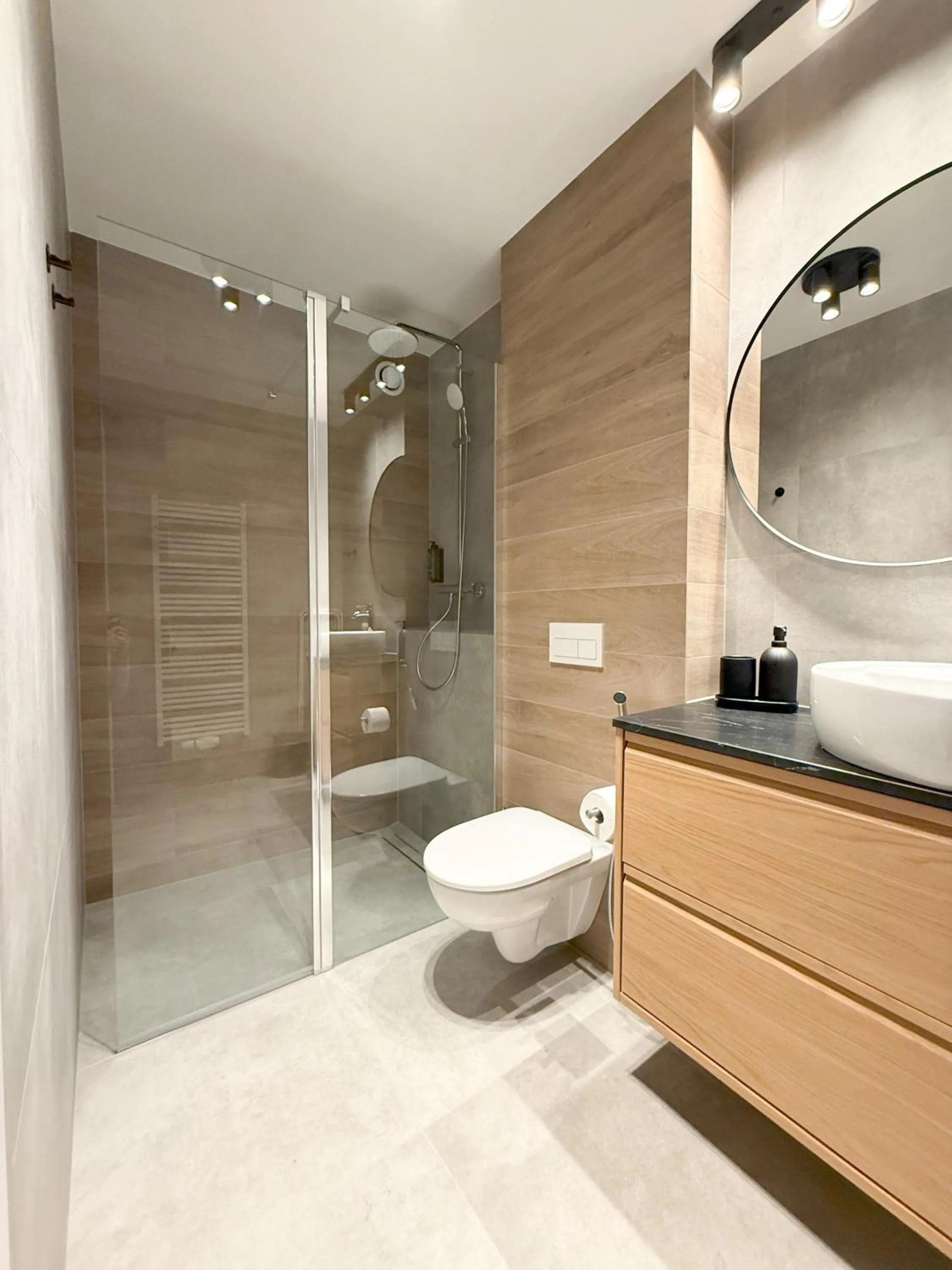 Shower in Aparthotel Weissa 7