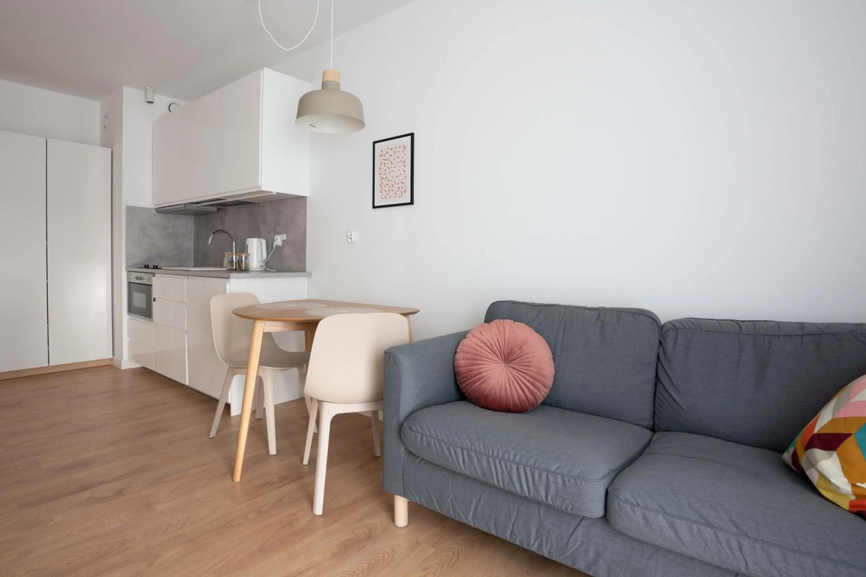 Kitchen or kitchenette in Aparthotel Weissa 7