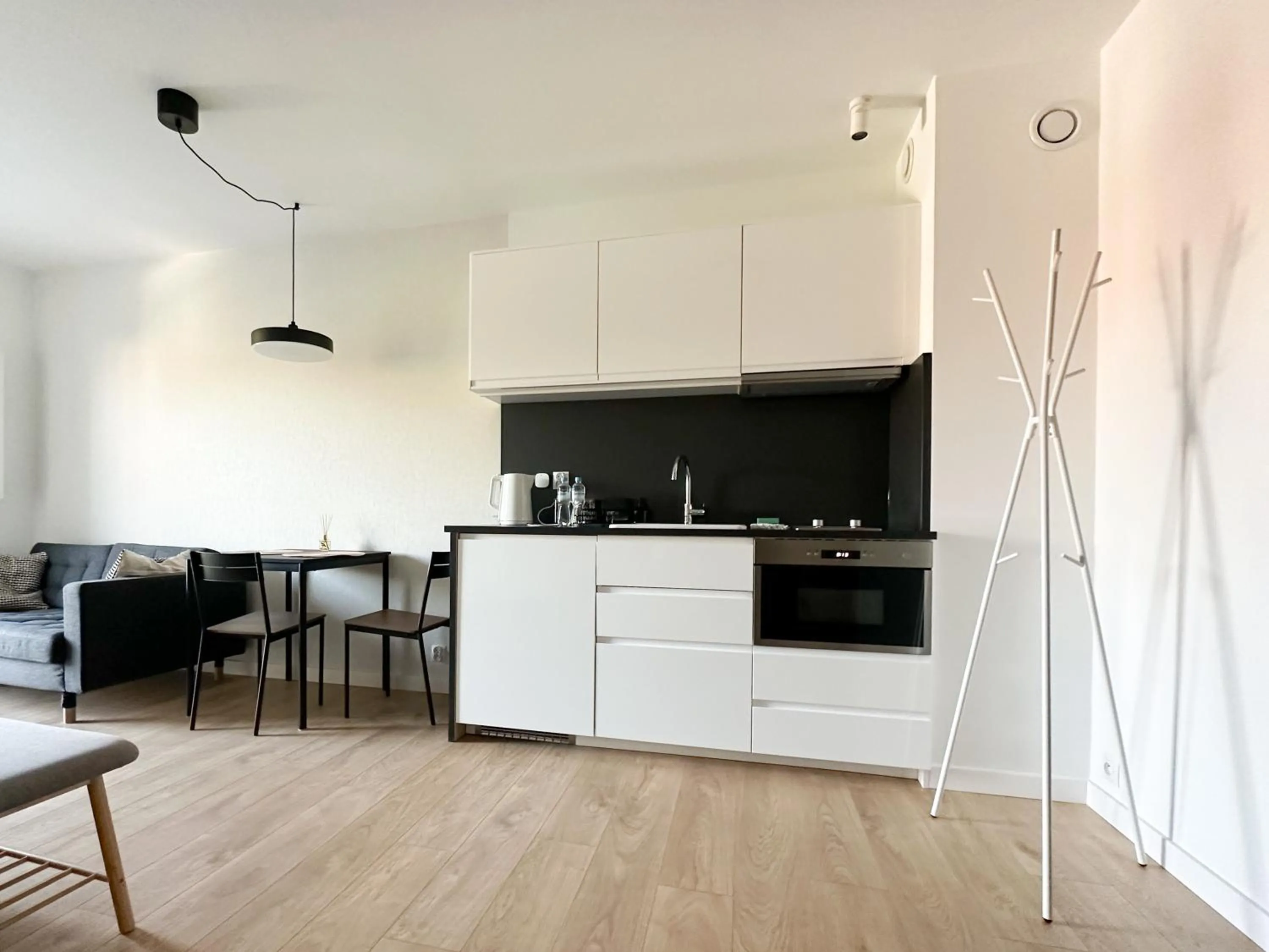 Kitchen or kitchenette in Aparthotel Weissa 7