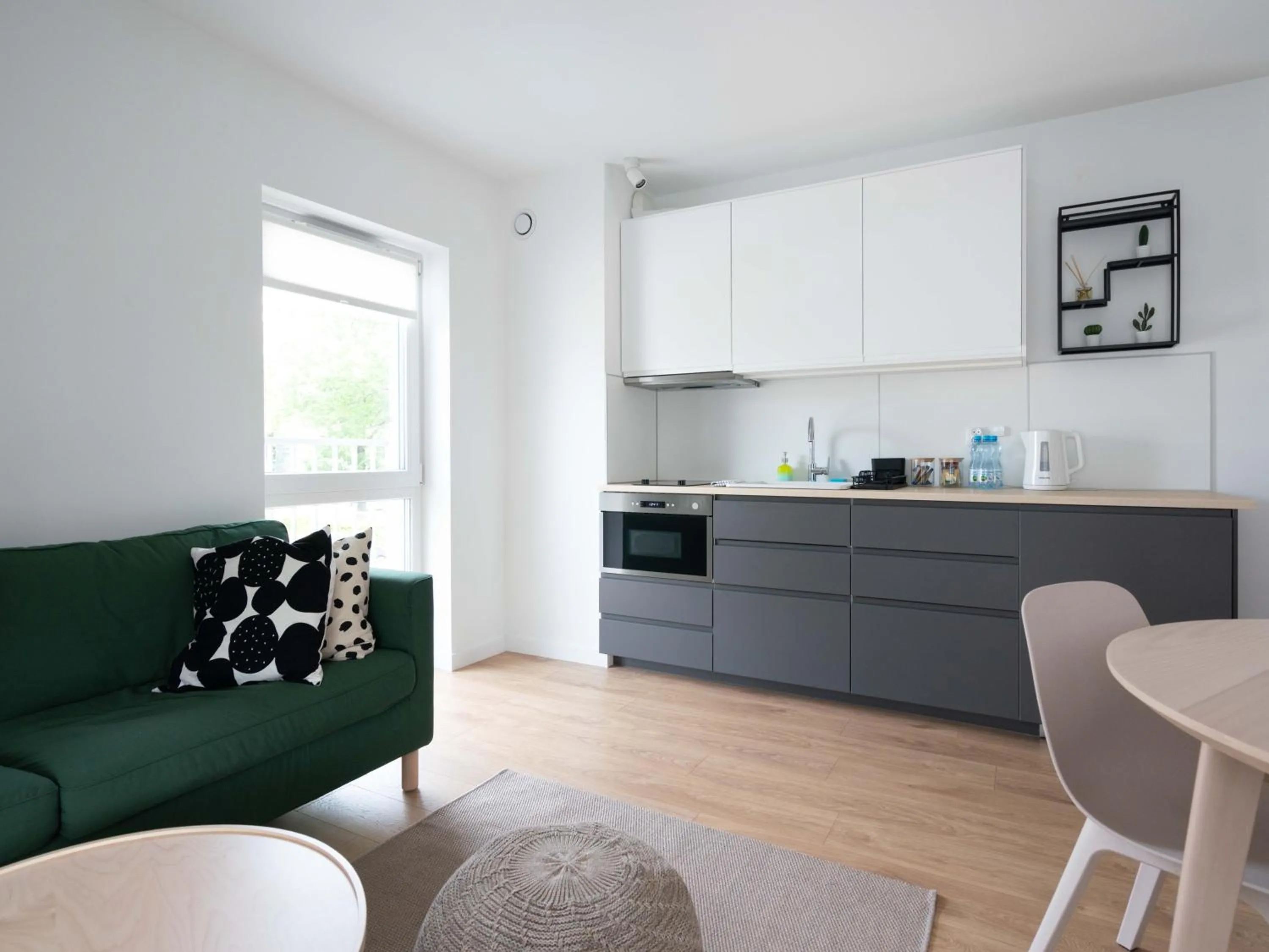 Kitchen or kitchenette in Aparthotel Weissa 7
