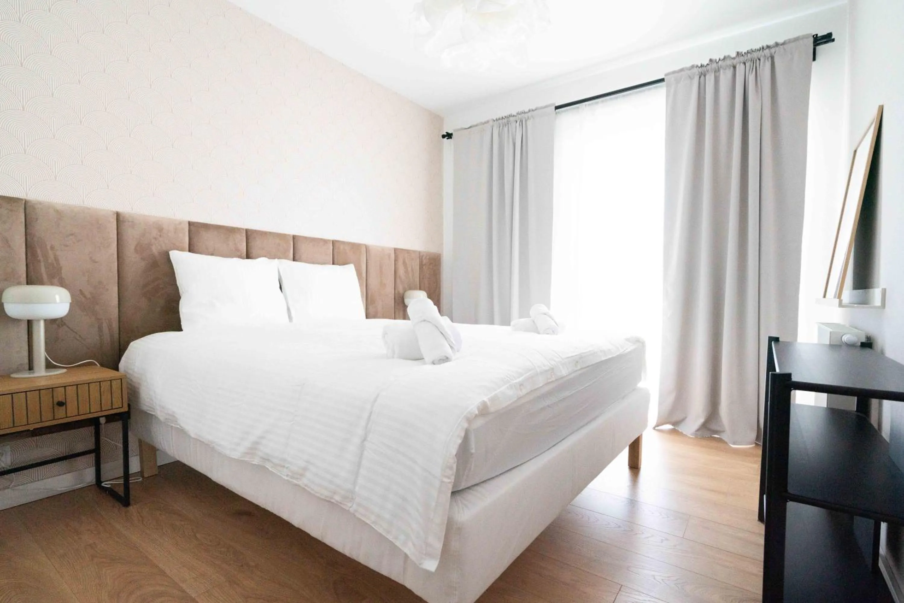 Bed in Aparthotel Weissa 7