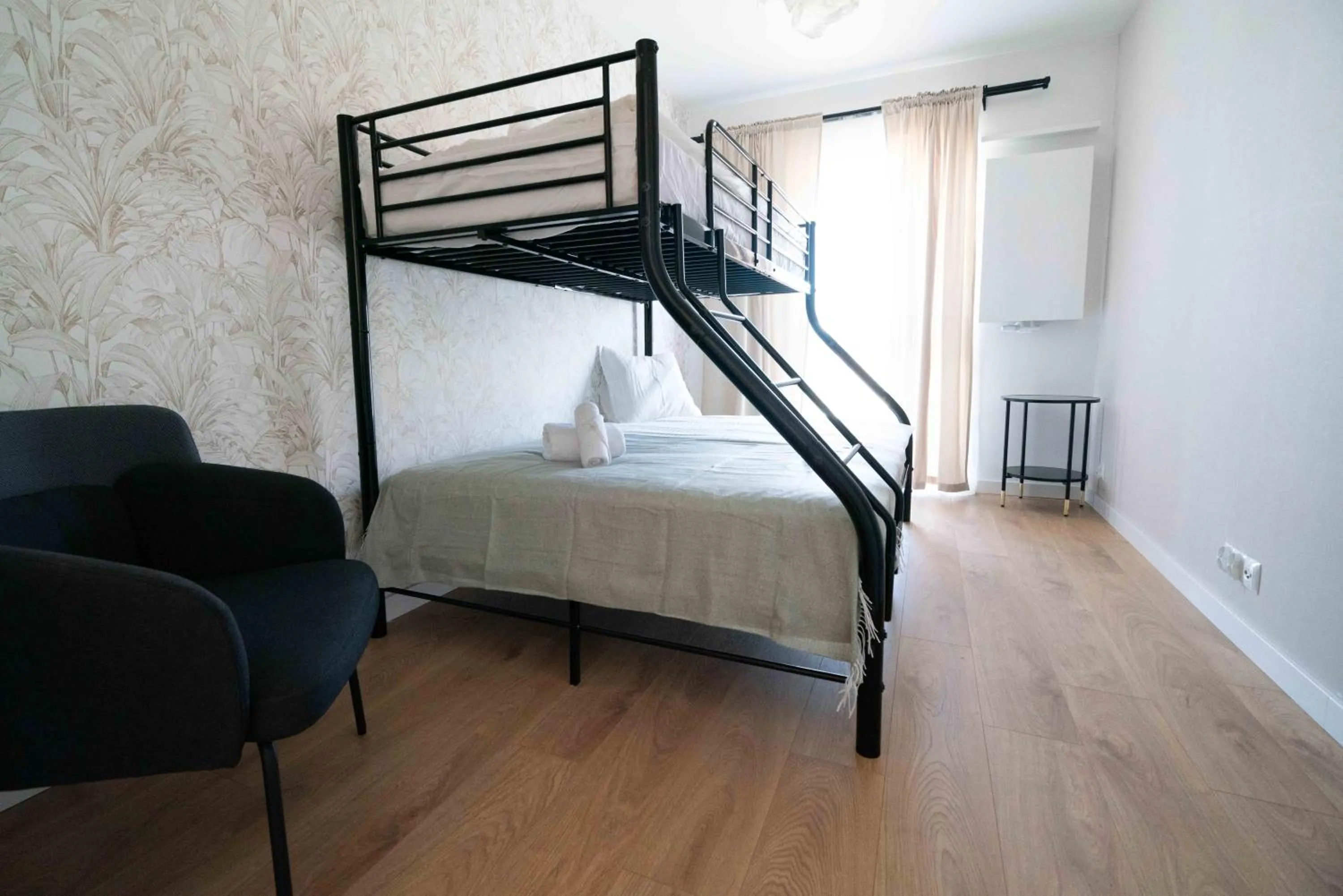 Bedroom, Bed in Aparthotel Weissa 7