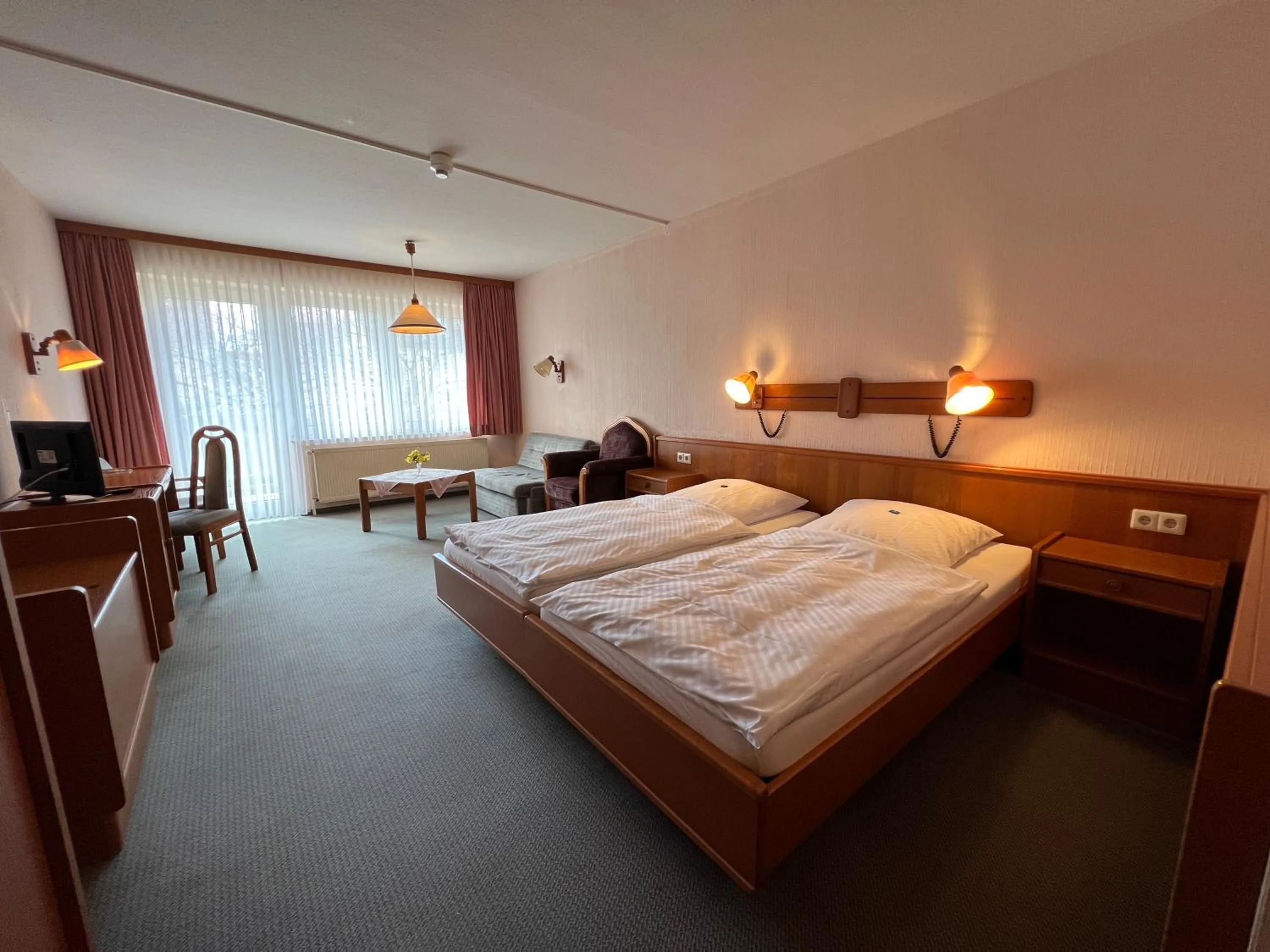 Bed in Hotel am Stern Uelzen - KOSTENLOS PARKEN -