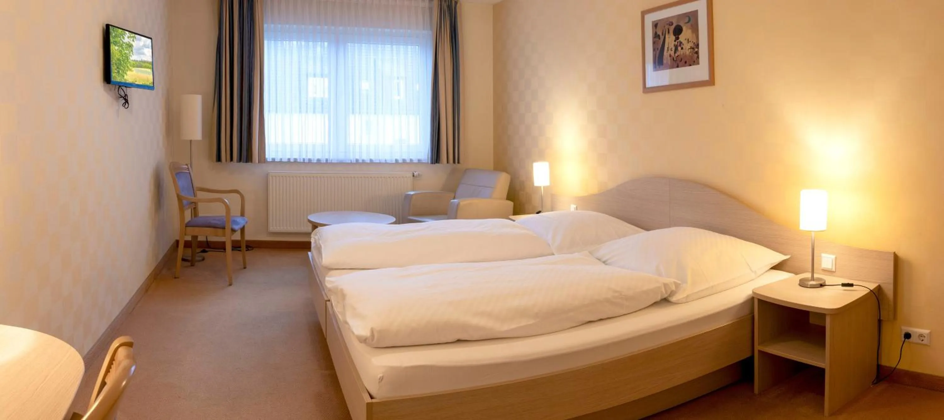Bed in Hotel am Stern Uelzen - KOSTENLOS PARKEN -