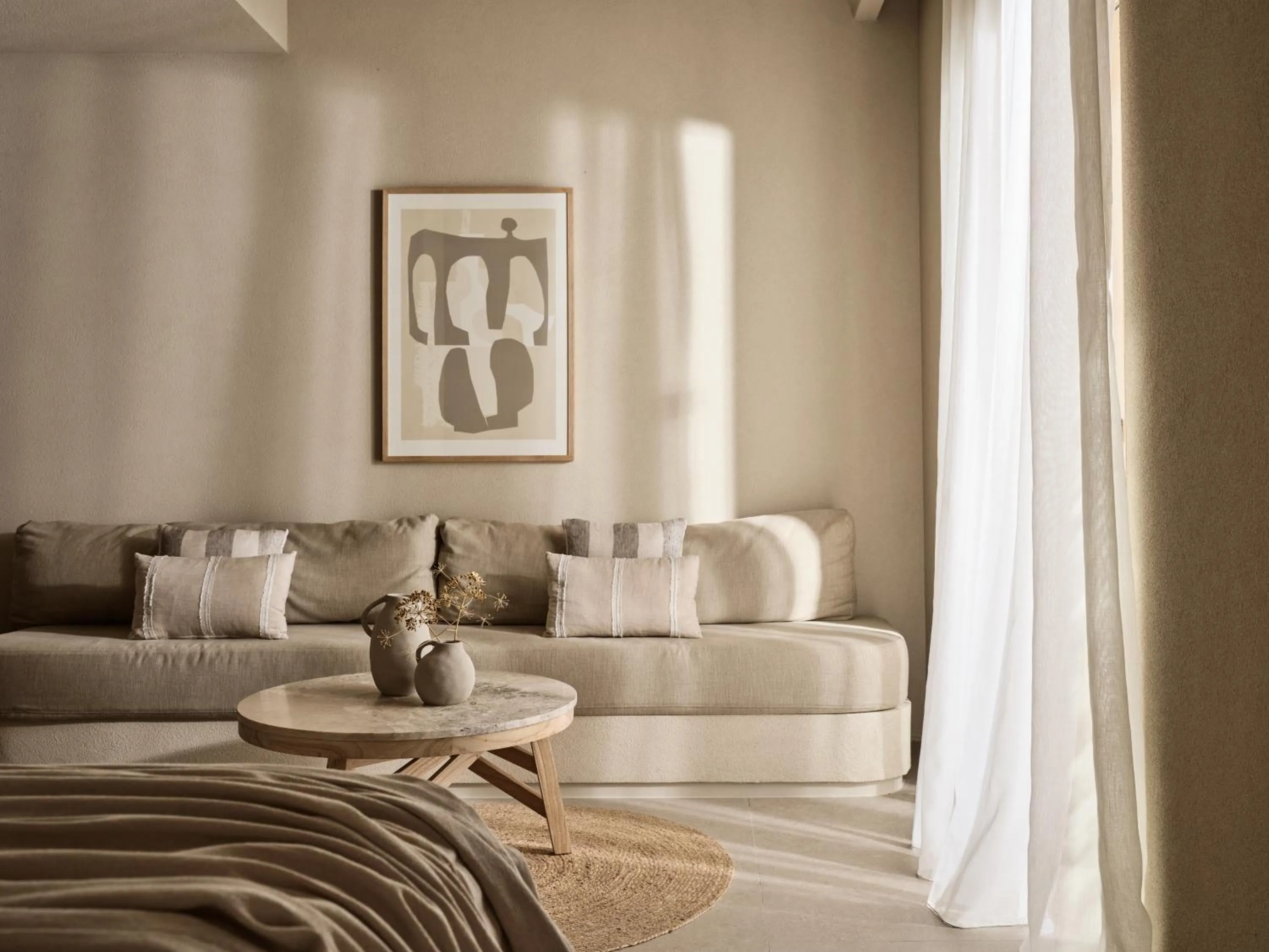 Bedroom in Domes Noruz Mykonos