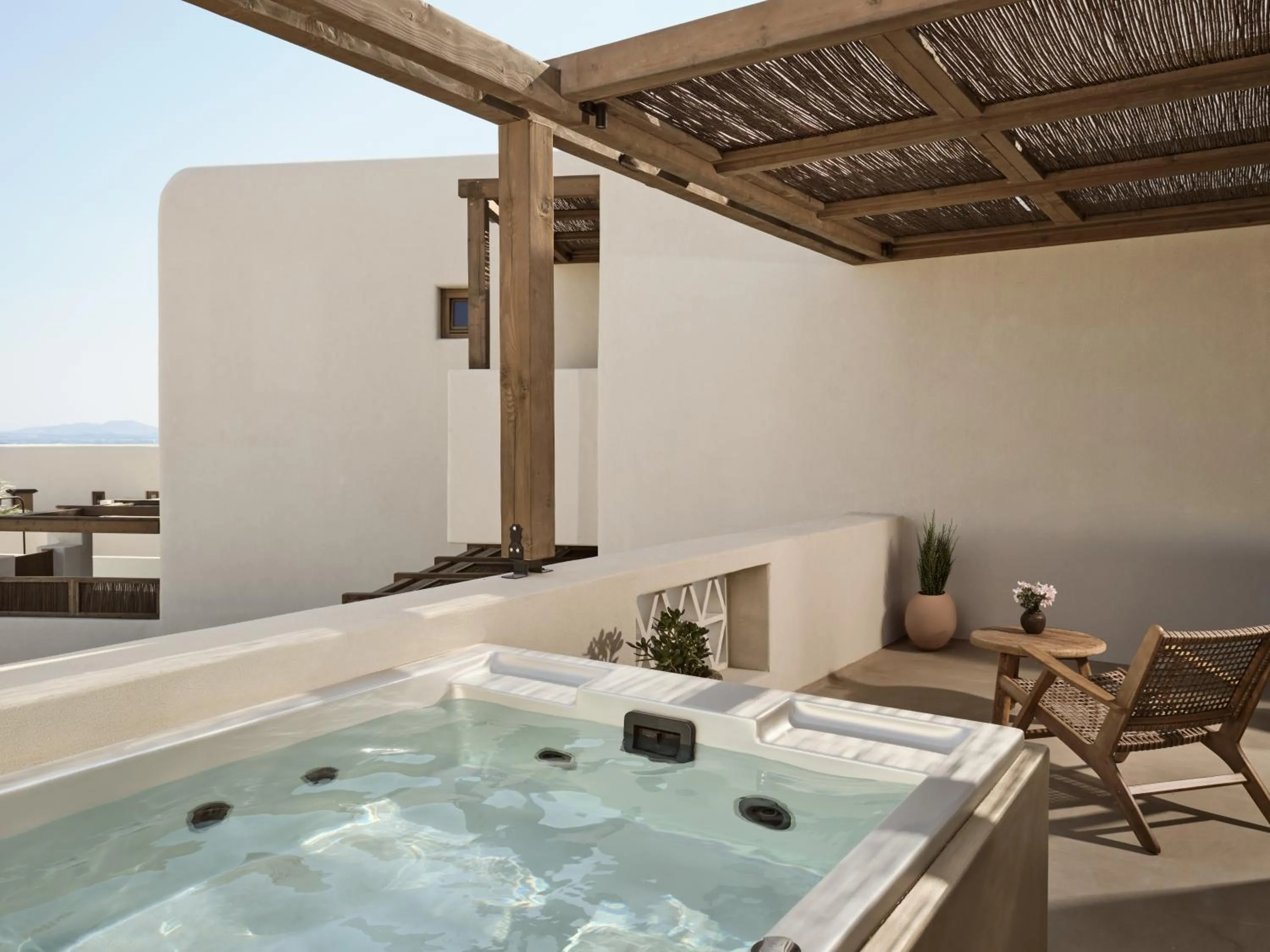 Hot Tub in Domes Noruz Mykonos