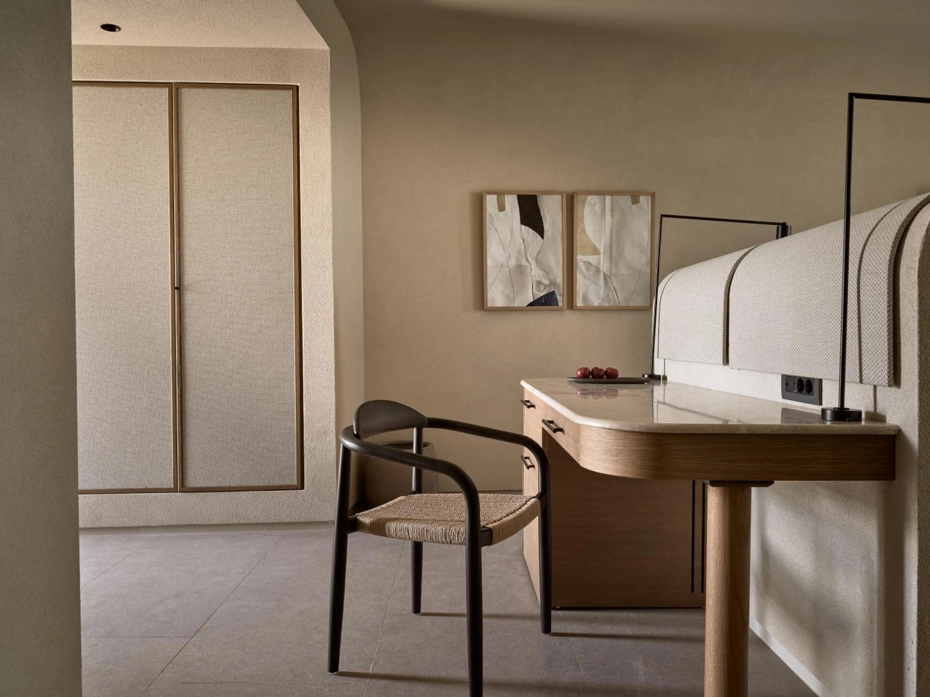 Bedroom in Domes Noruz Mykonos