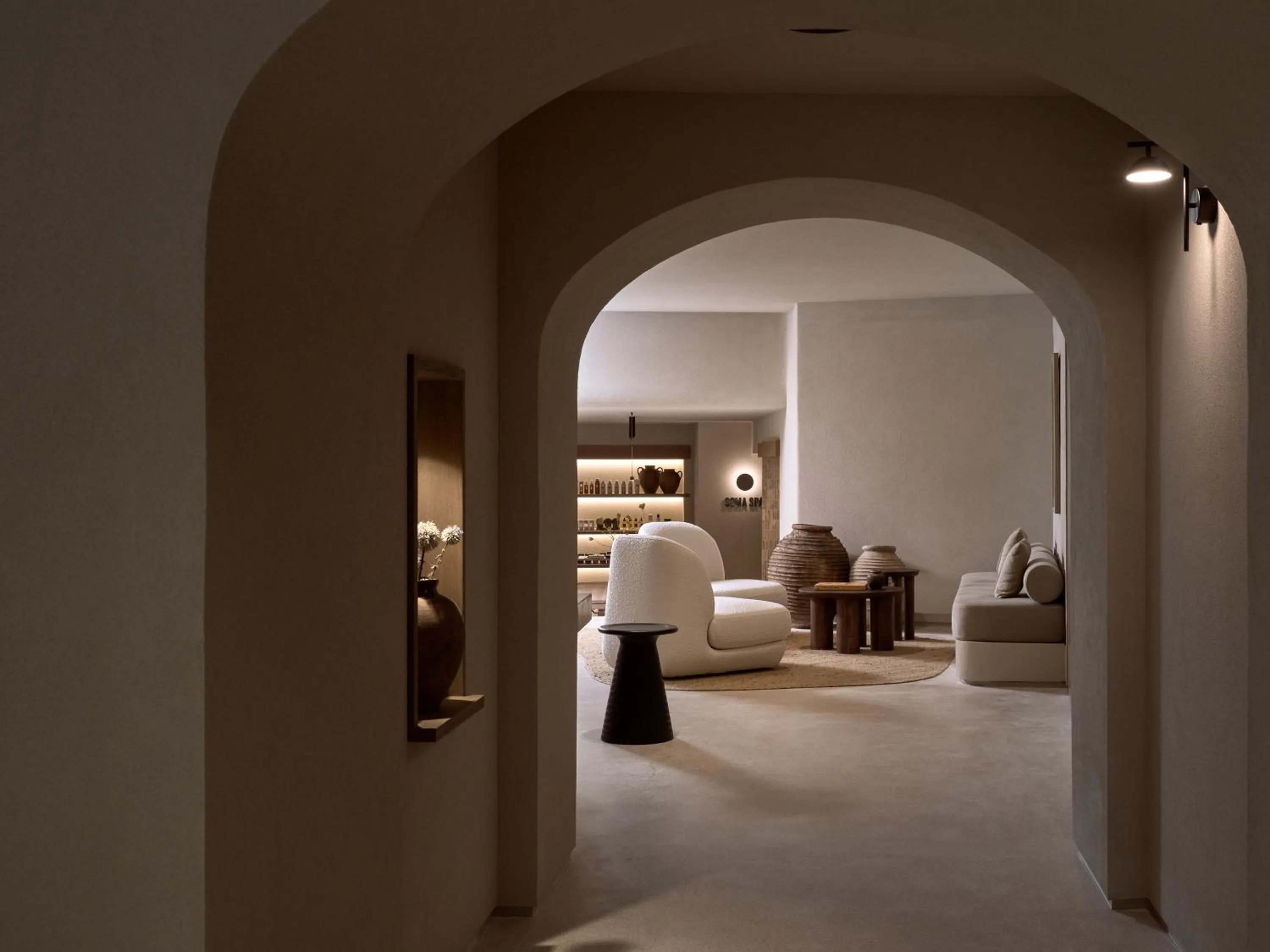 Lobby or reception in Domes Noruz Mykonos