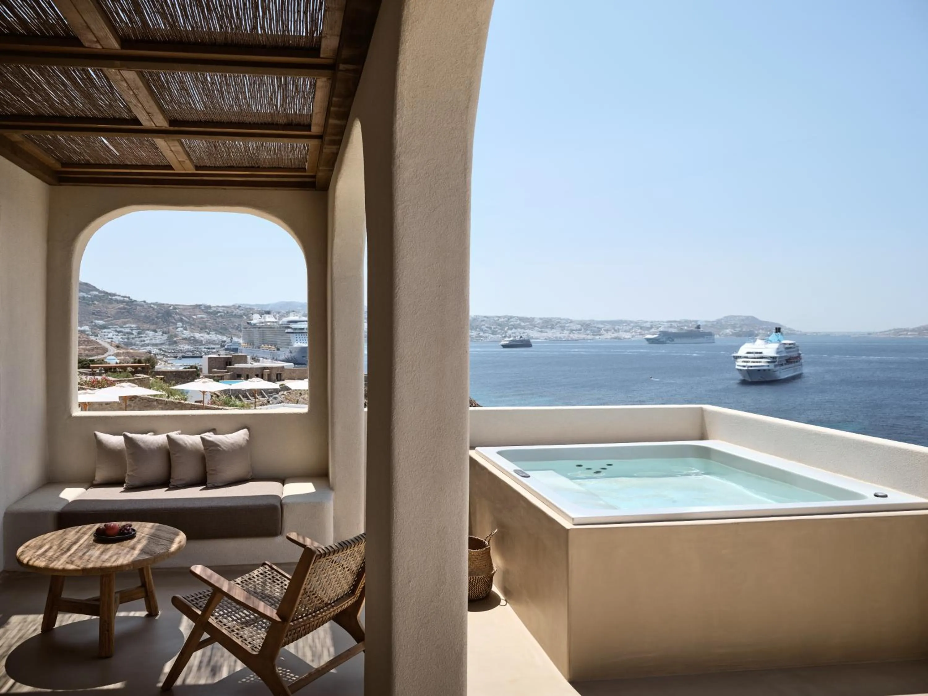 View (from property/room) in Domes Noruz Mykonos