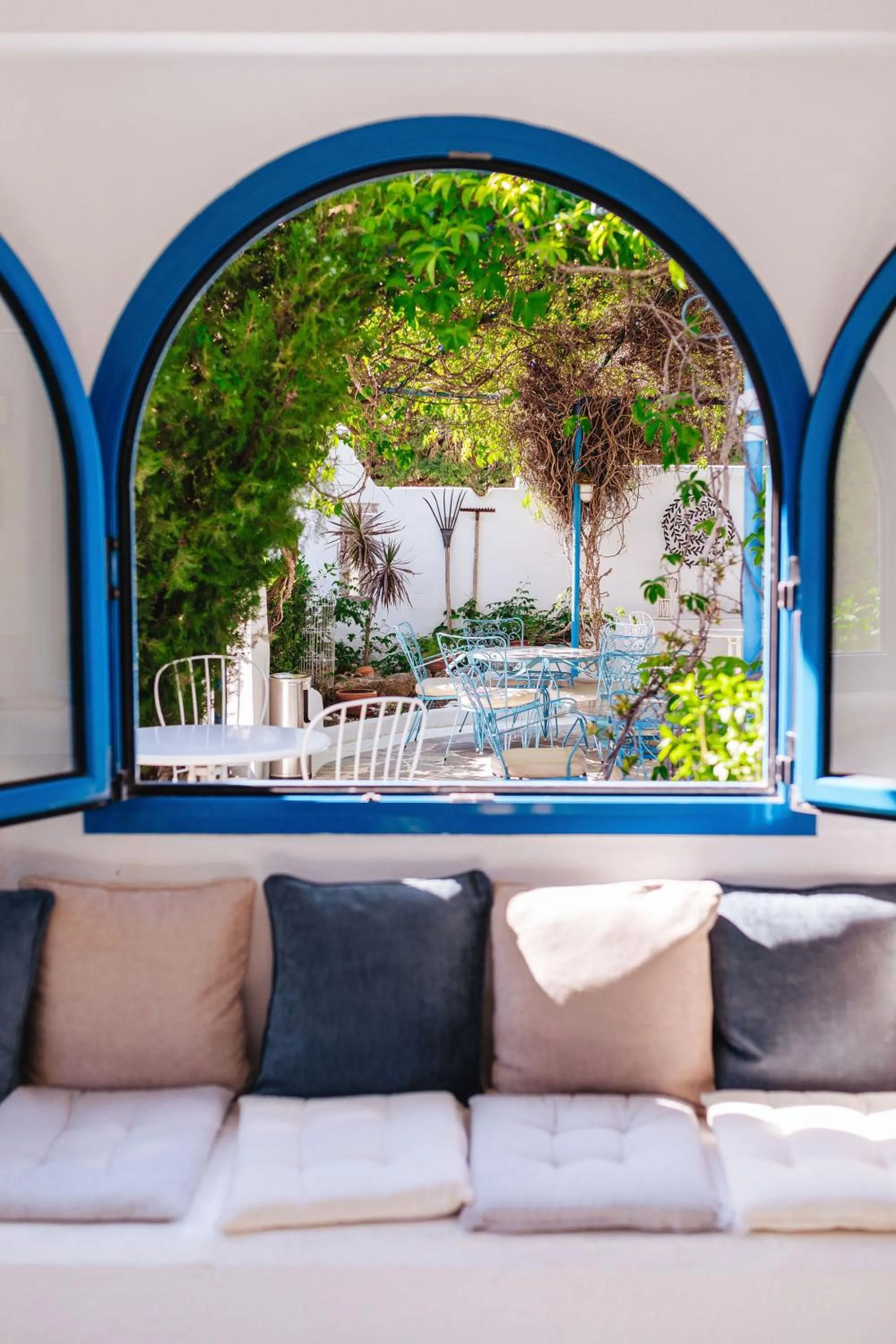 Patio in Hotel Nathalie