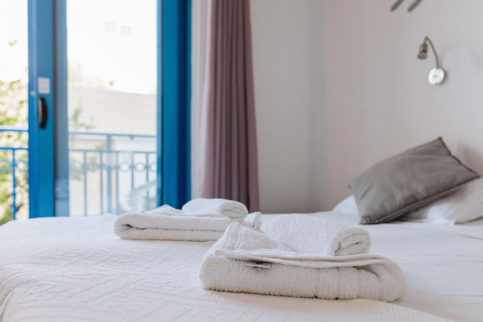 Bedroom, Bed in Hotel Nathalie