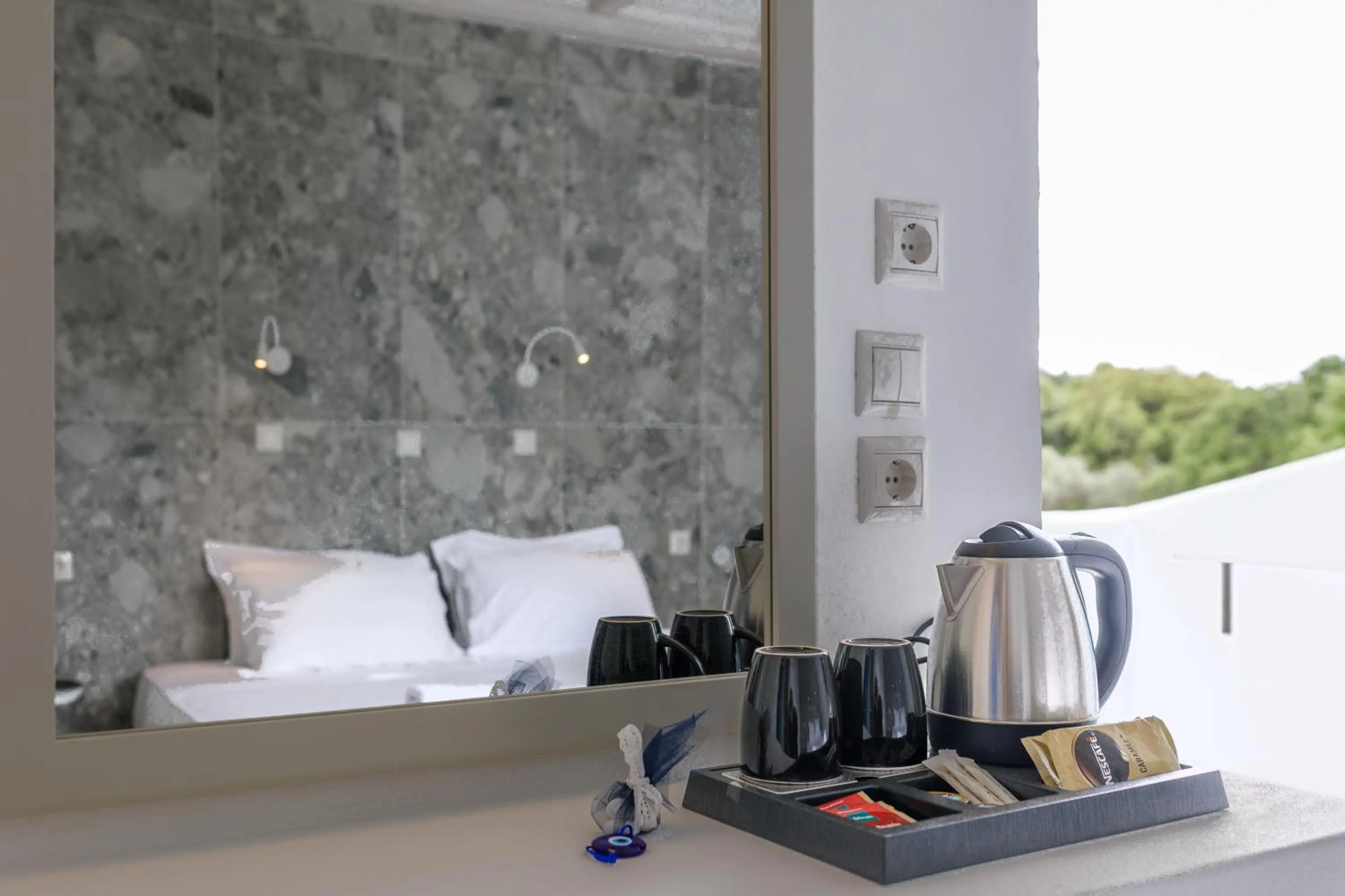 Bed in Hotel Nathalie