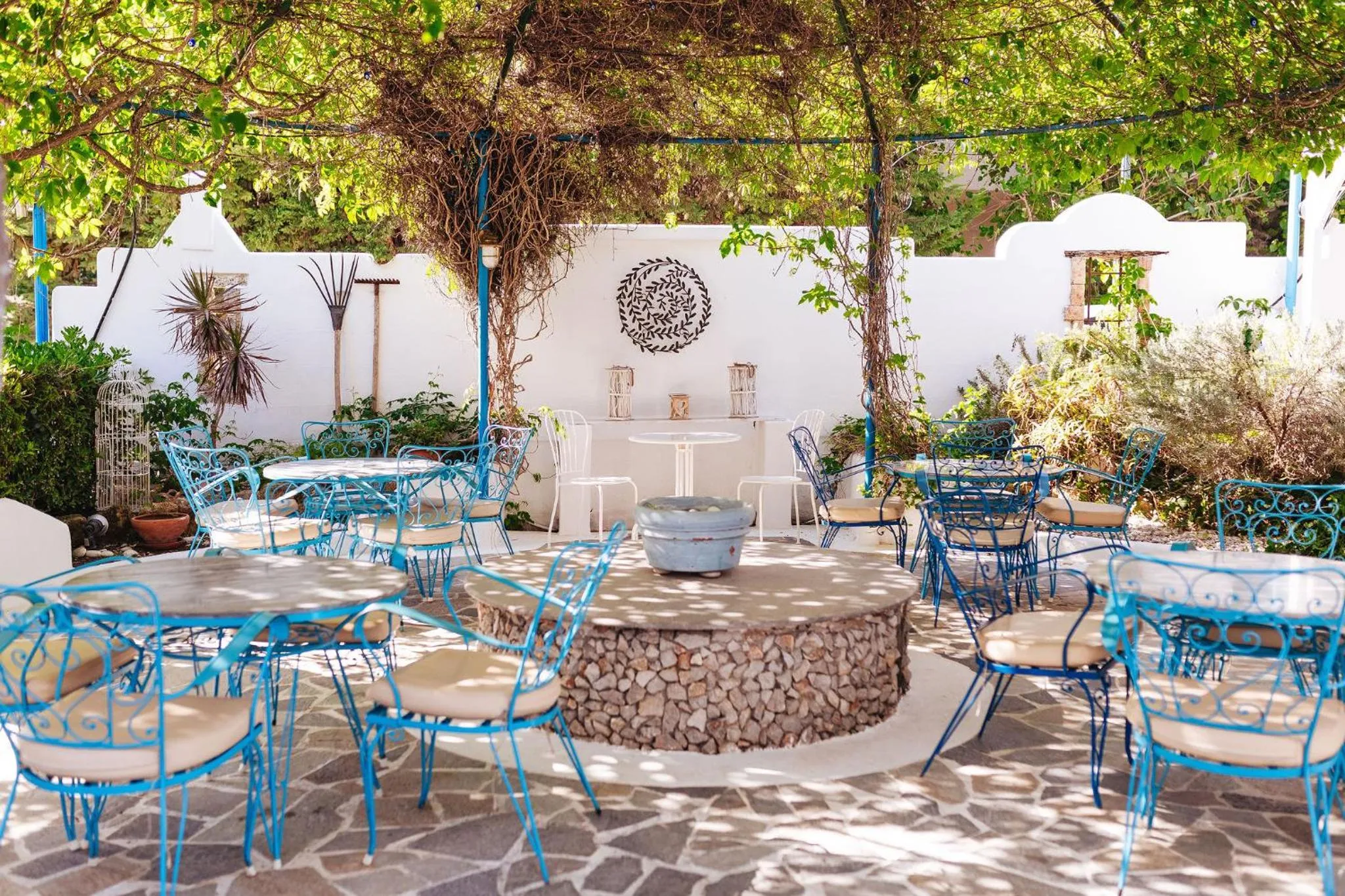 Patio in Hotel Nathalie