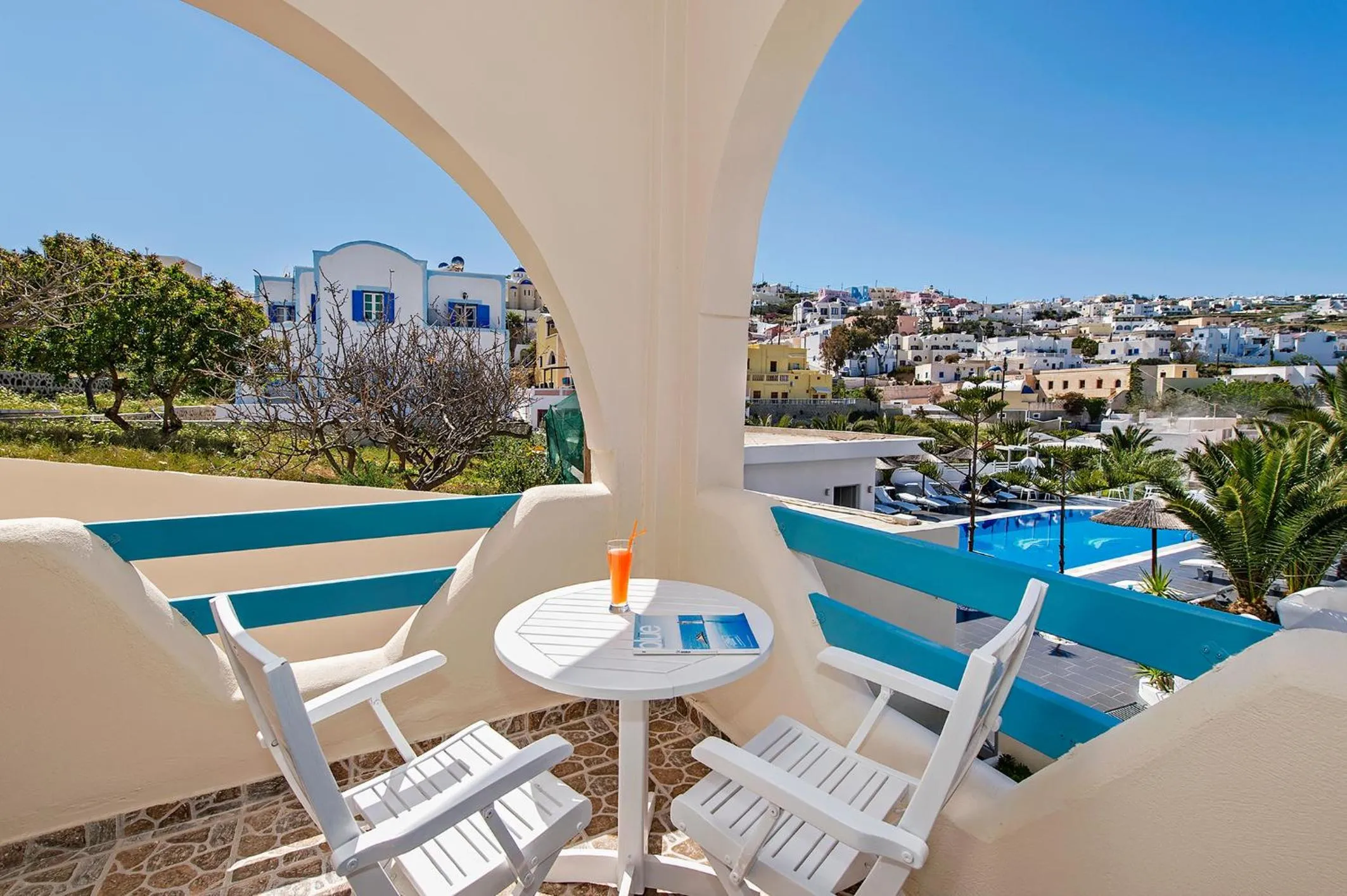 City view in Alizea Villas & Suites