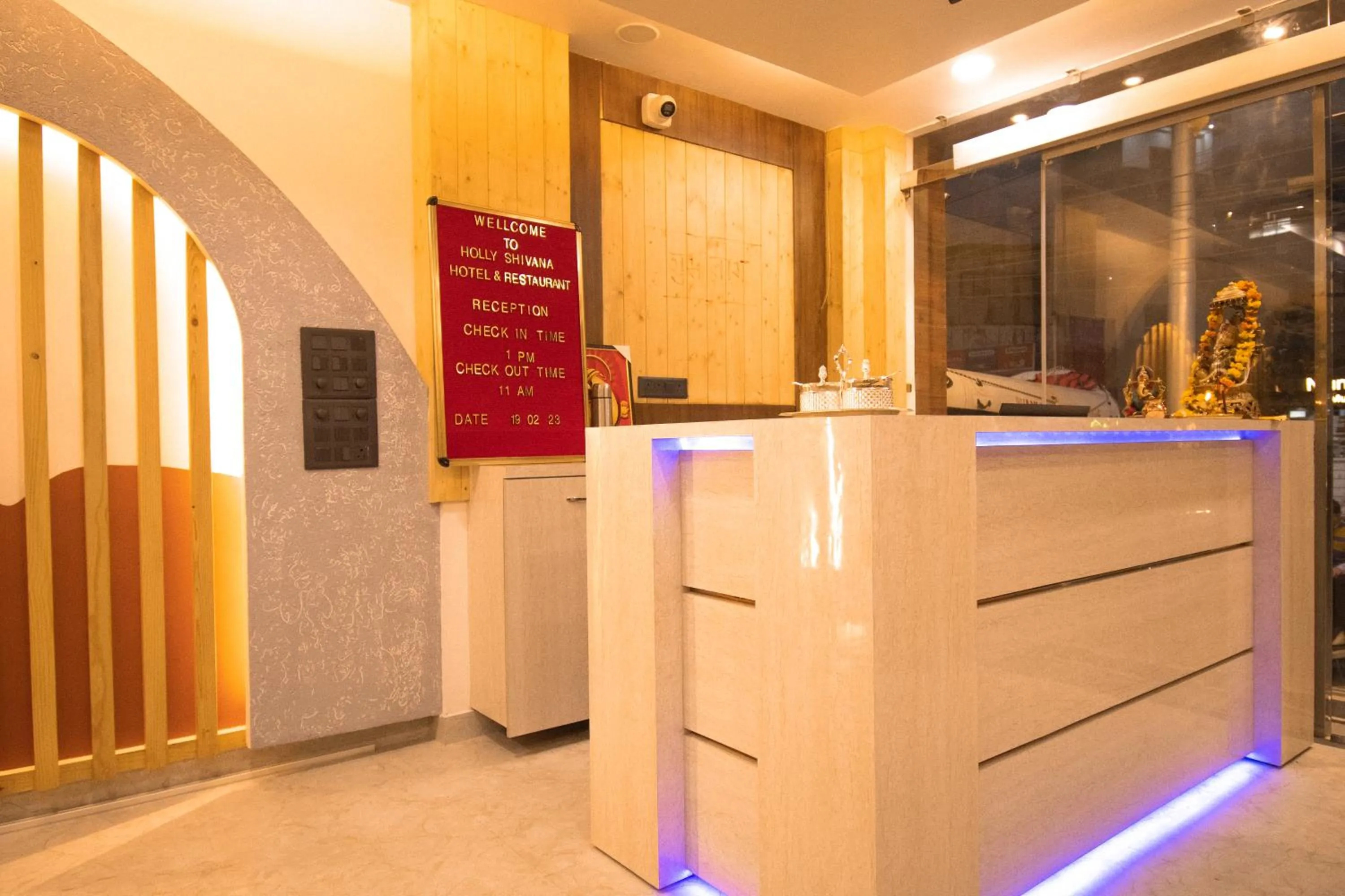 Lobby or reception in Holy Shivana Boutique Hotel Rishikesh