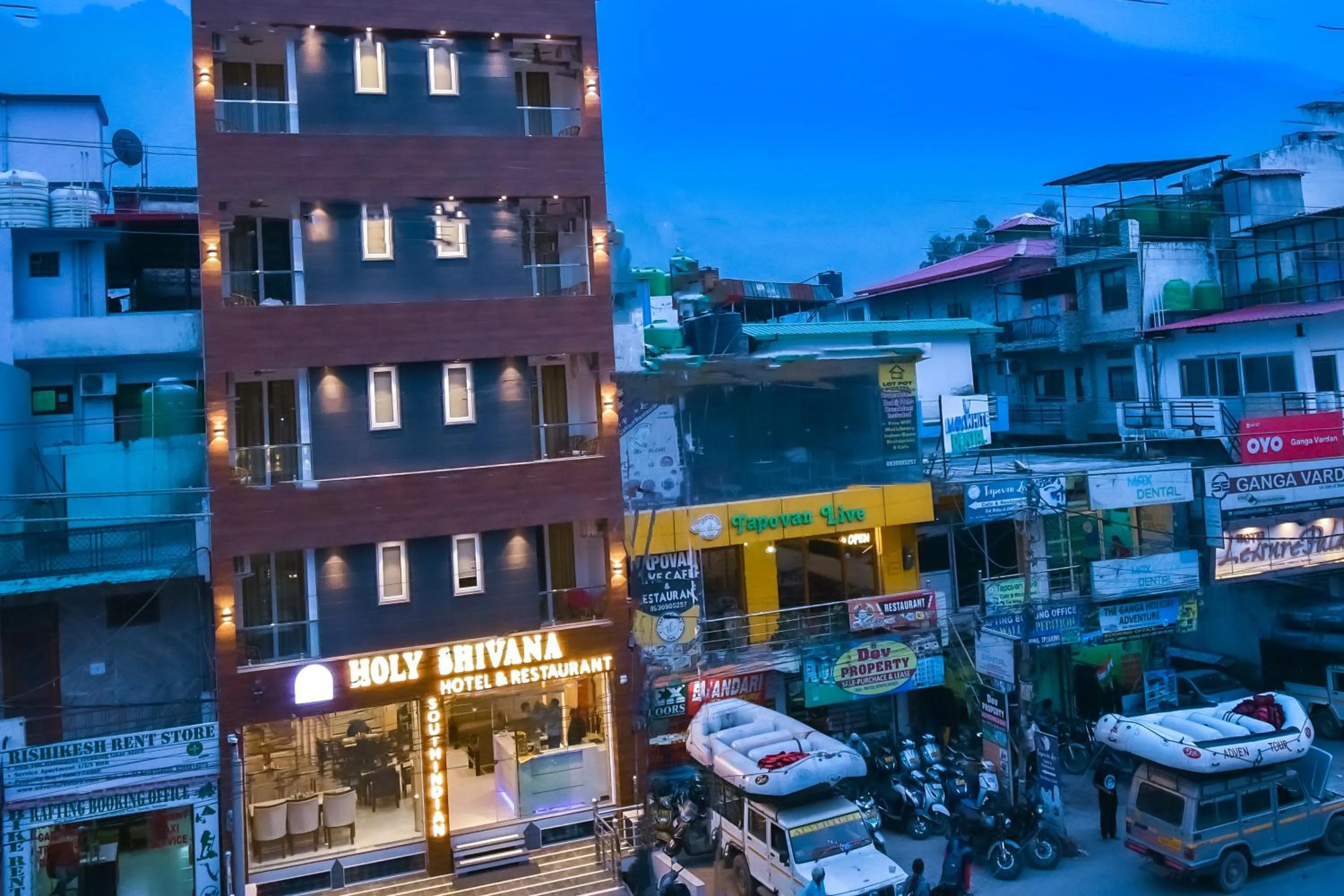 Street view in Holy Shivana Boutique Hotel Rishikesh