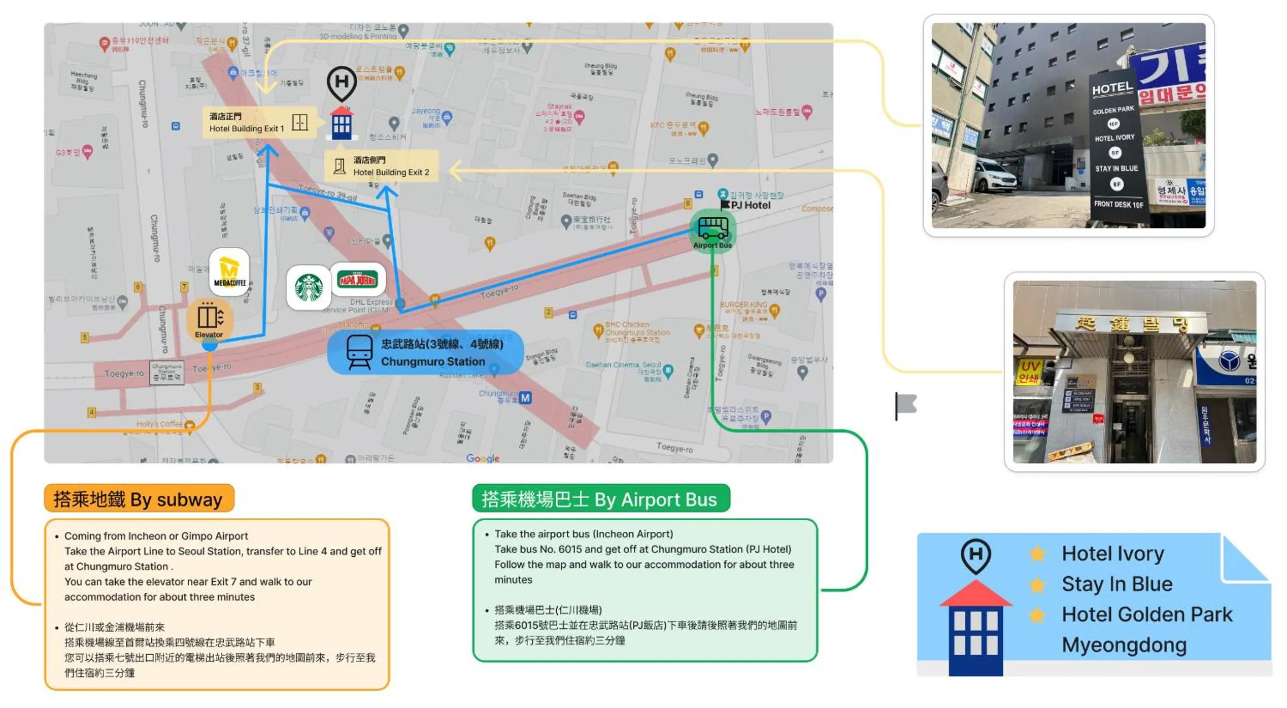 Property building in Stay in Blue