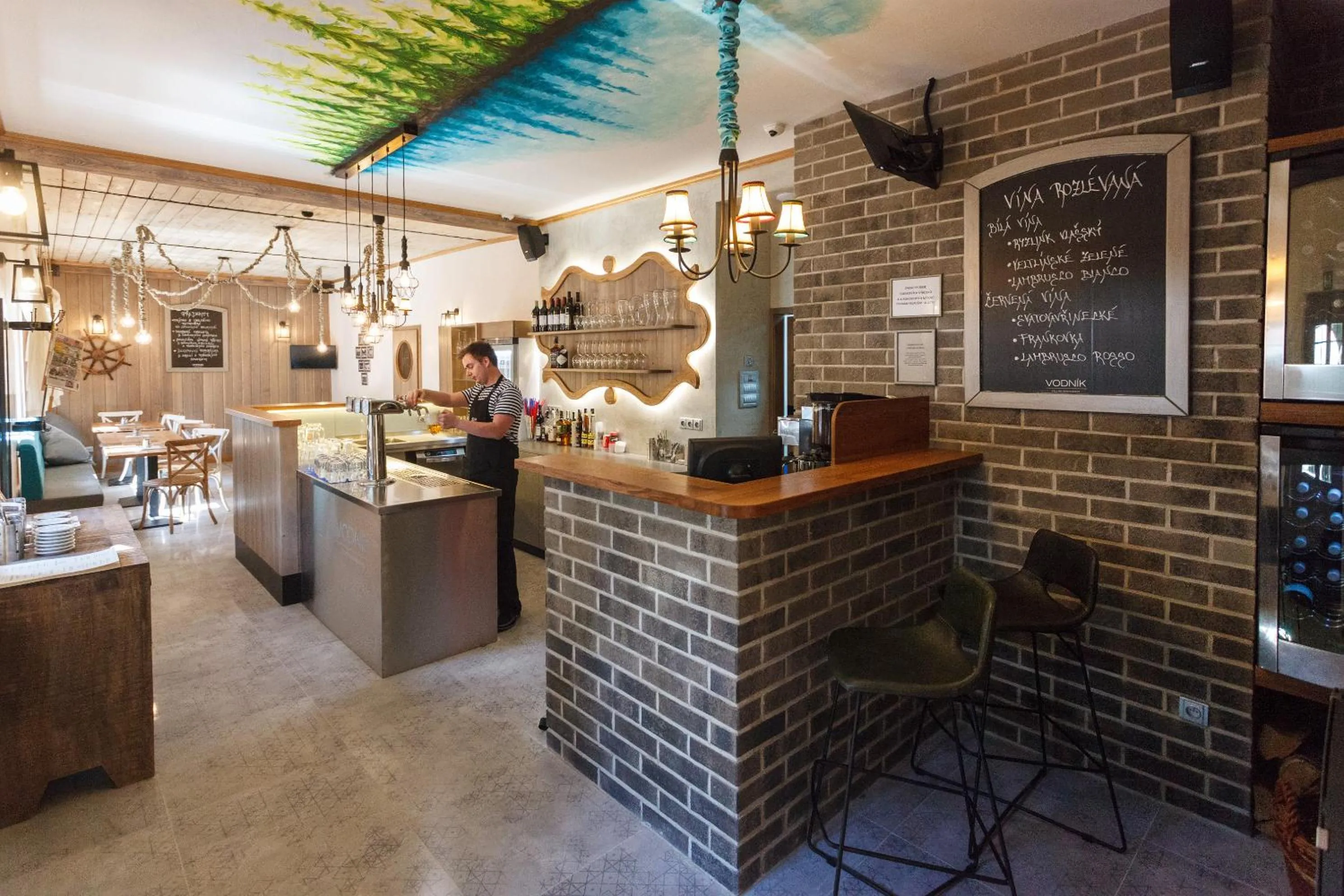 Restaurant/places to eat in Hotel Vodník