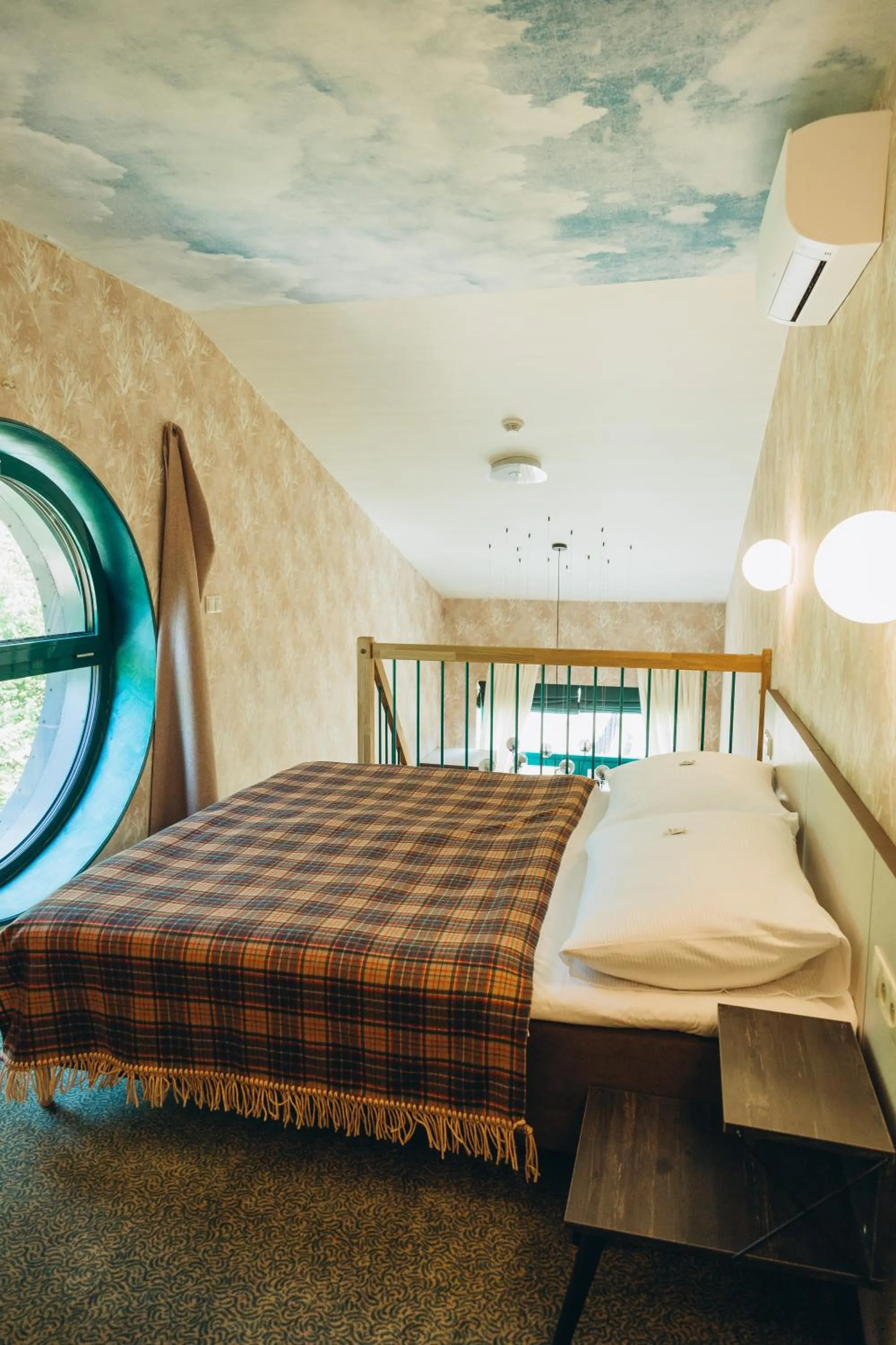 Bed in Hotel Vodník