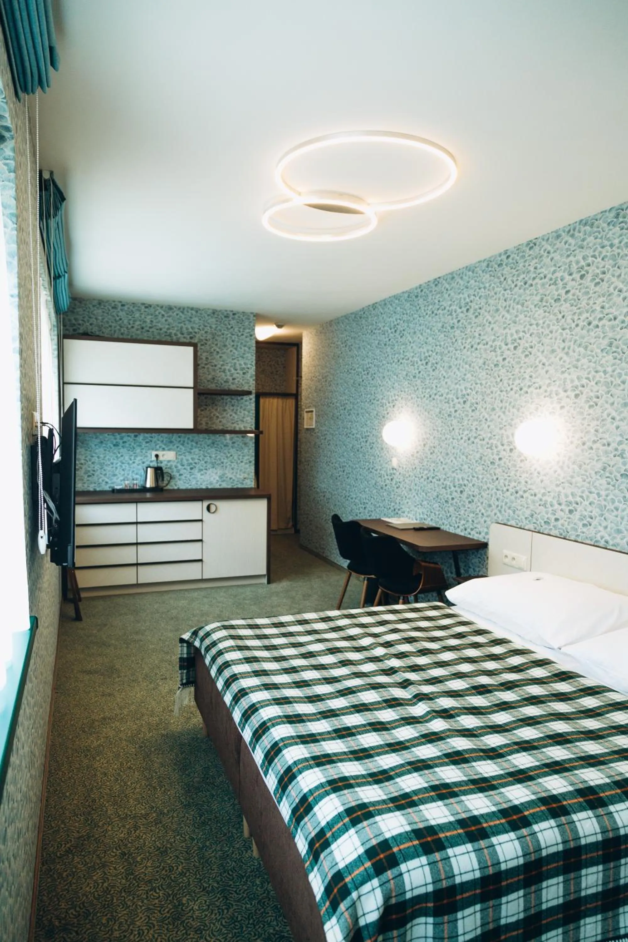 Bed in Hotel Vodník