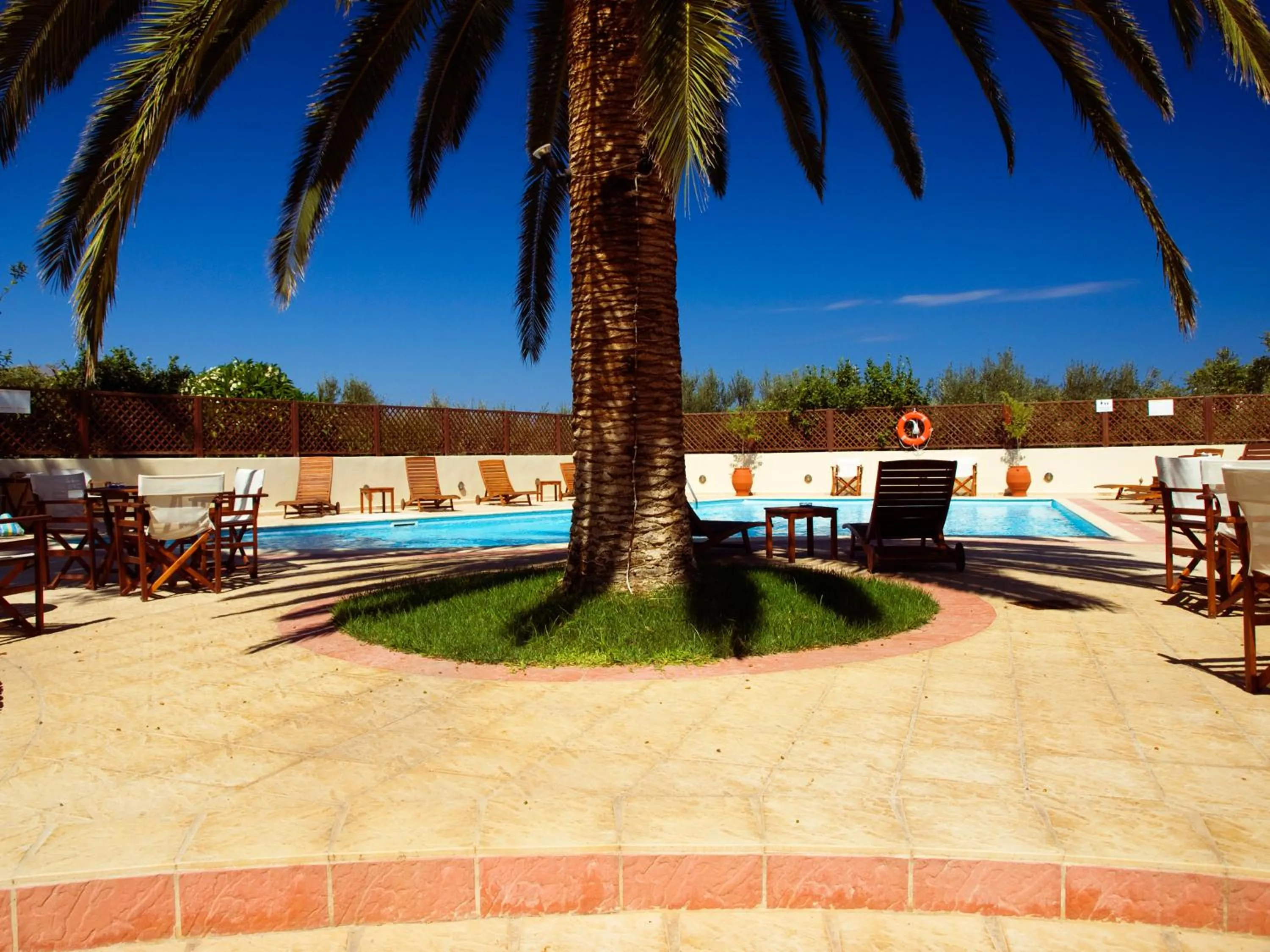 Garden in Kissamos Hotel