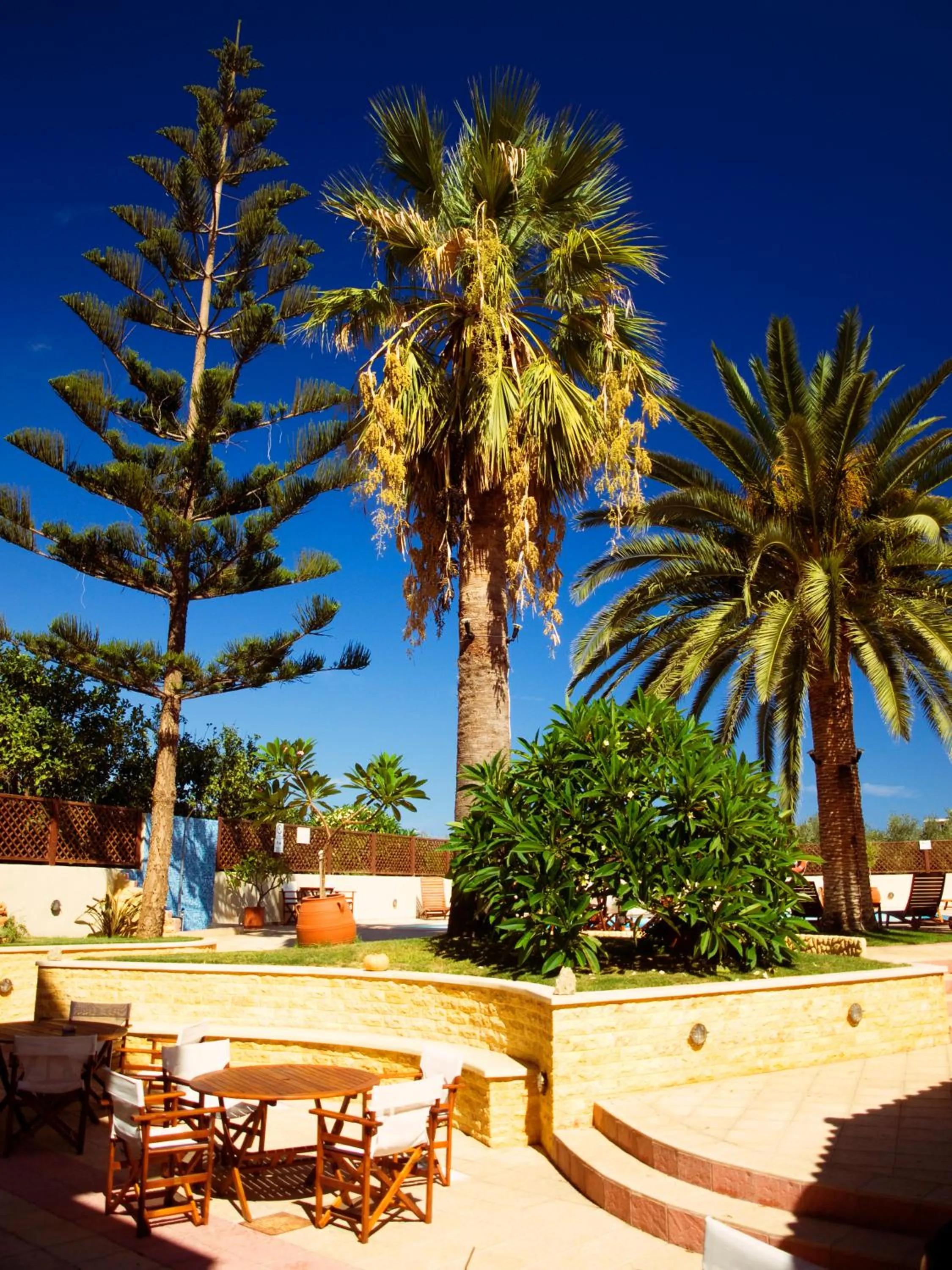 Garden in Kissamos Hotel