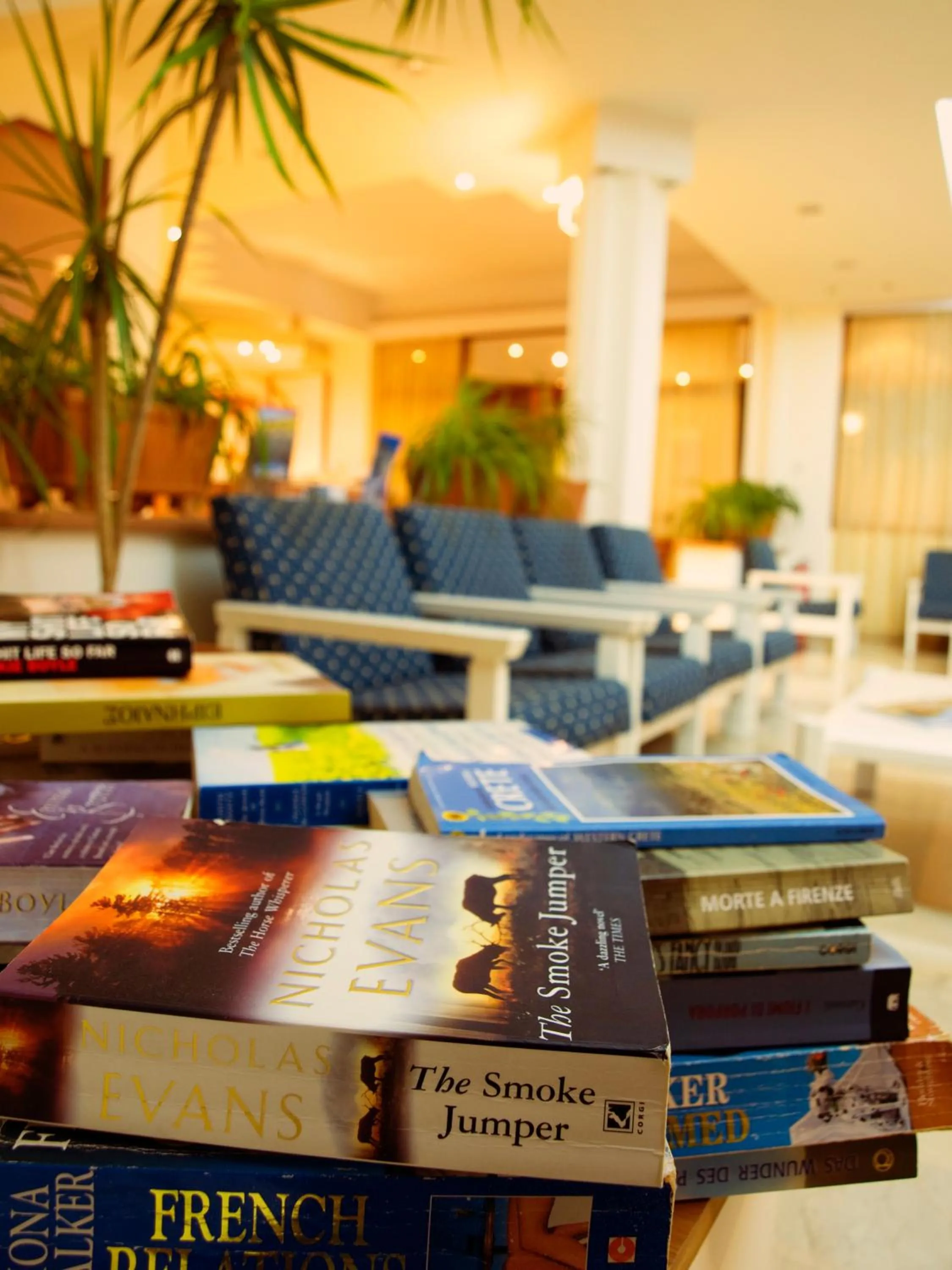 Lobby or reception in Kissamos Hotel