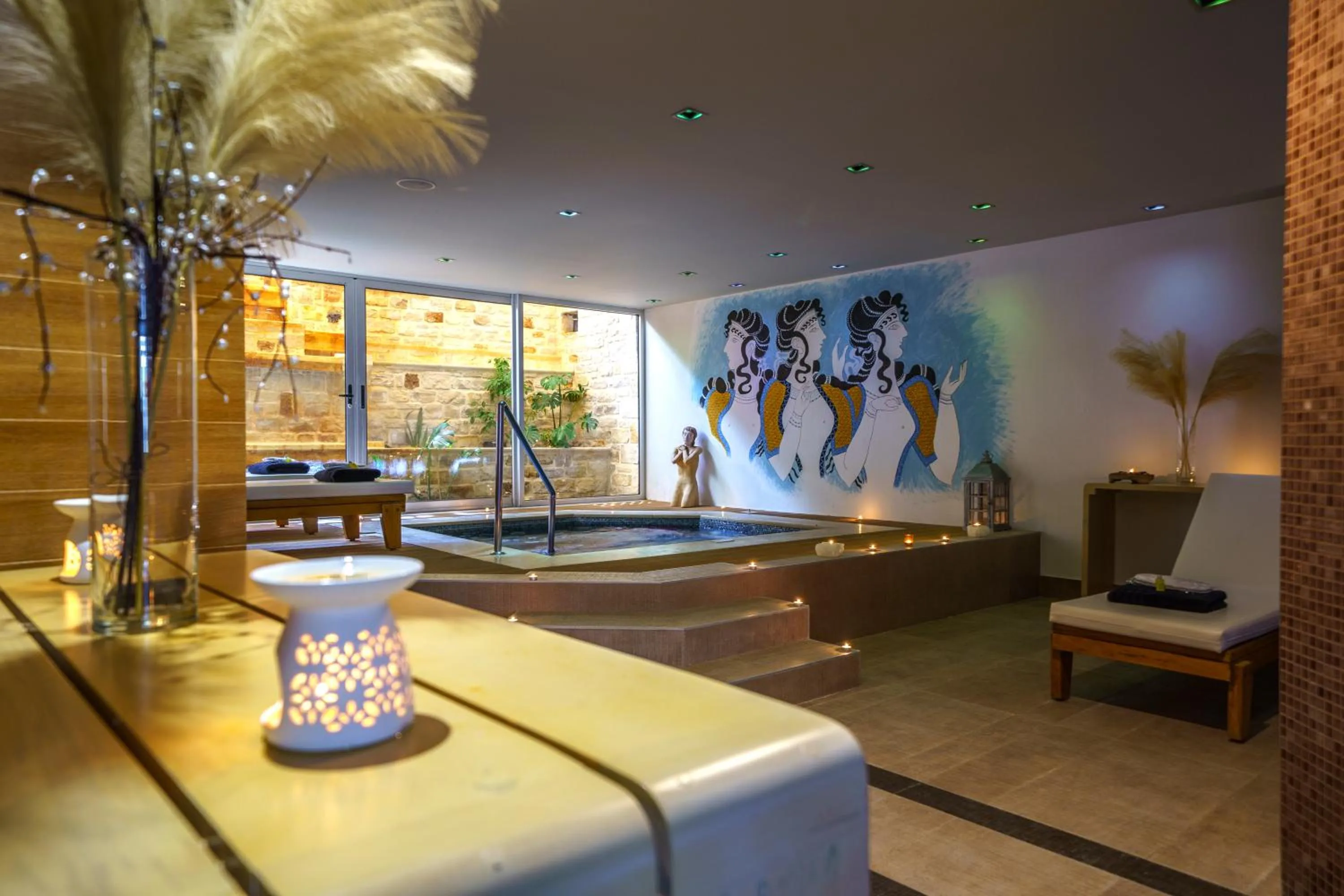 Spa and wellness centre/facilities in Macaris Suites & Spa