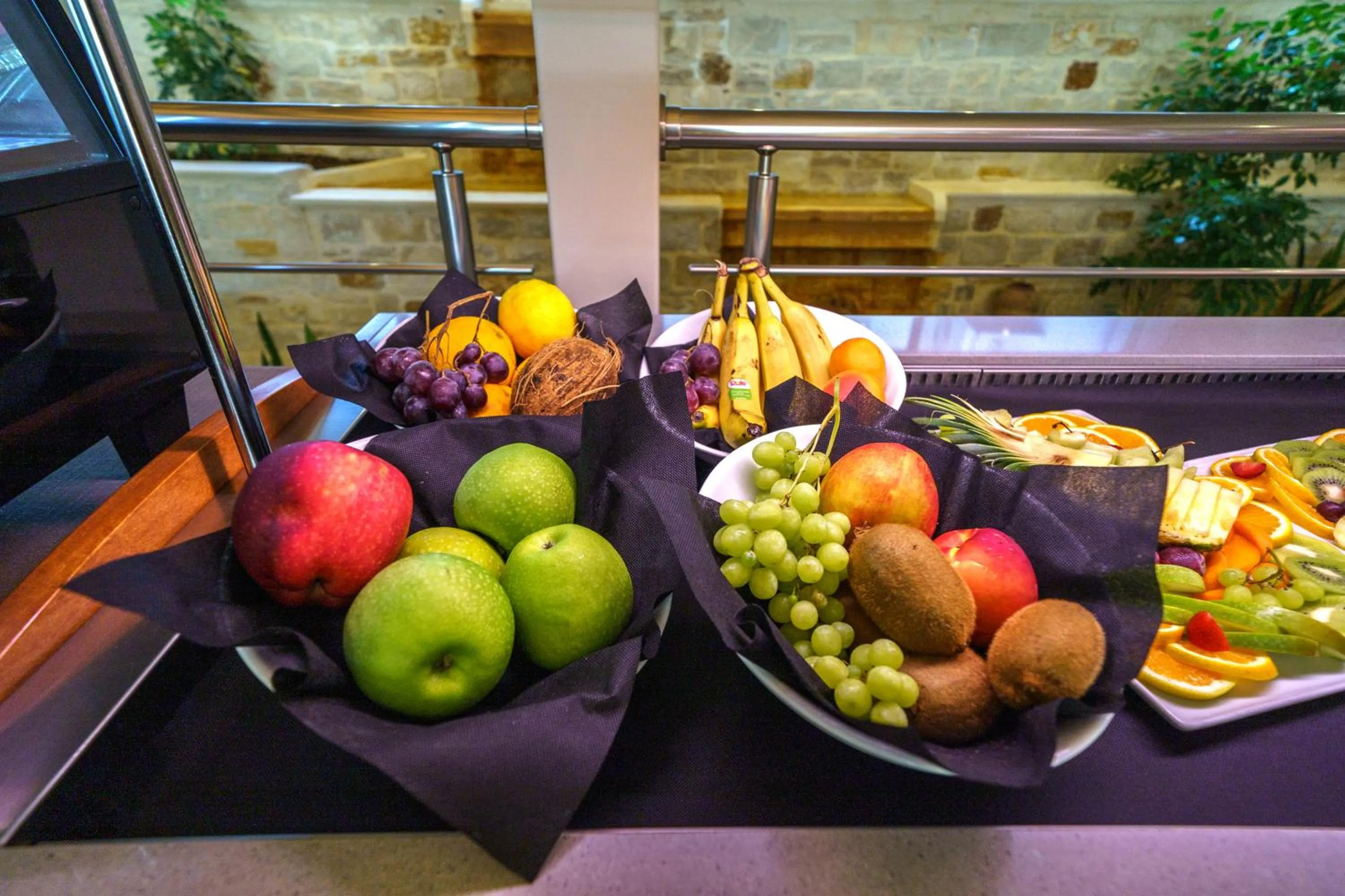 Buffet breakfast in Macaris Suites & Spa