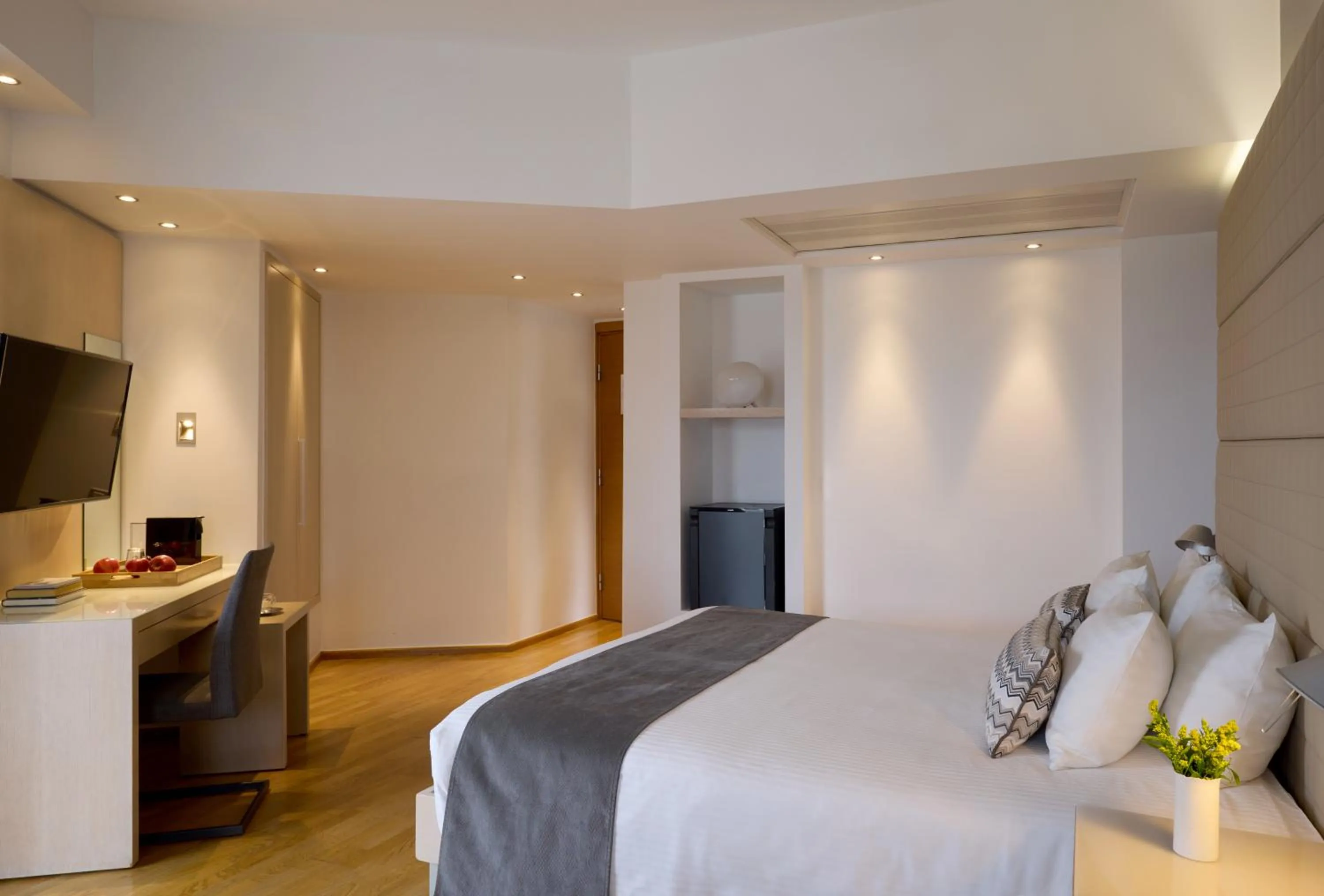 Bedroom, Bed in Domotel Olympia