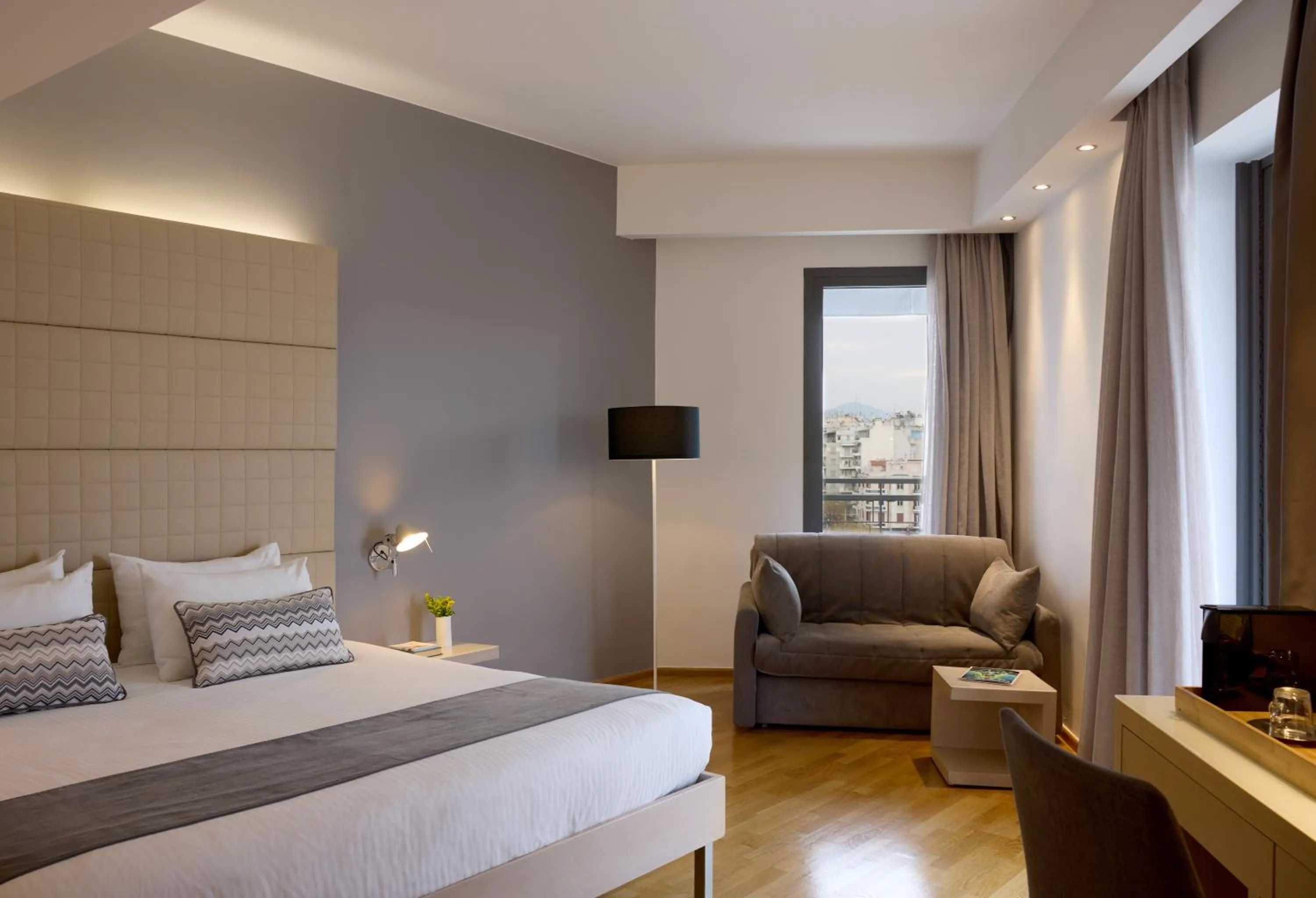 Bedroom, Bed in Domotel Olympia