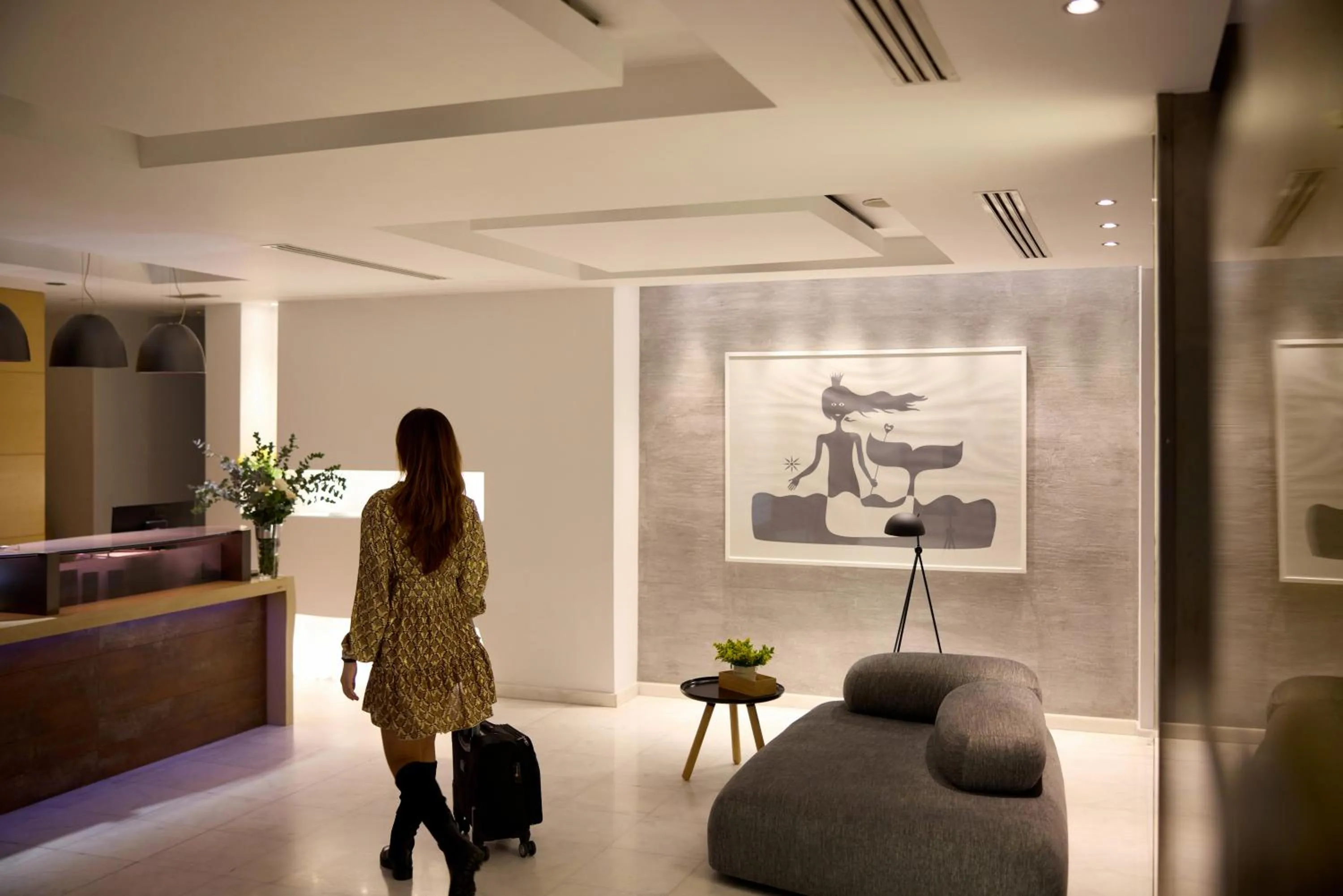 Lobby or reception in Domotel Olympia